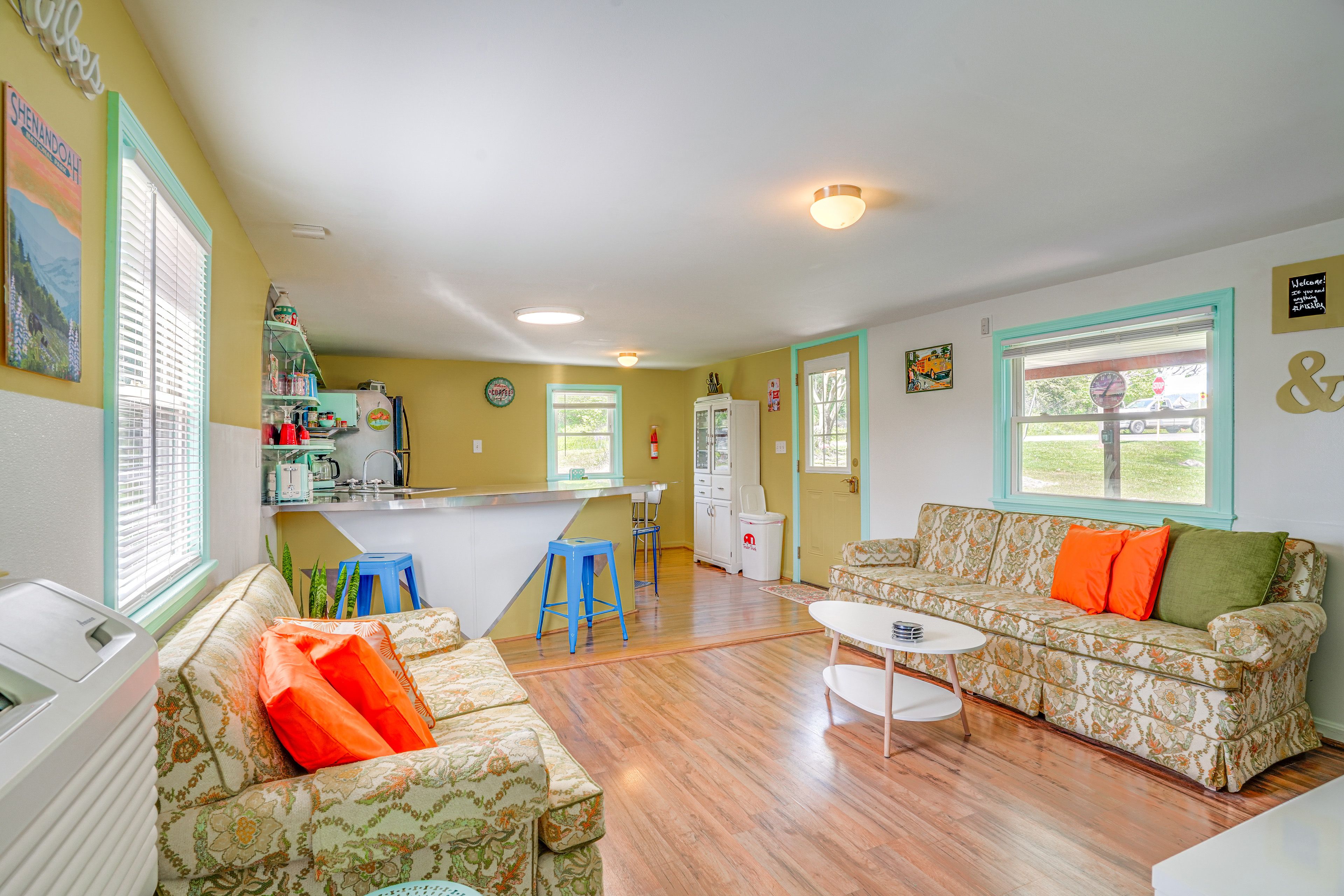 Rileyville Vacation Rental | Studio | 1BA | 650 Sq Ft | 1 Step to Access