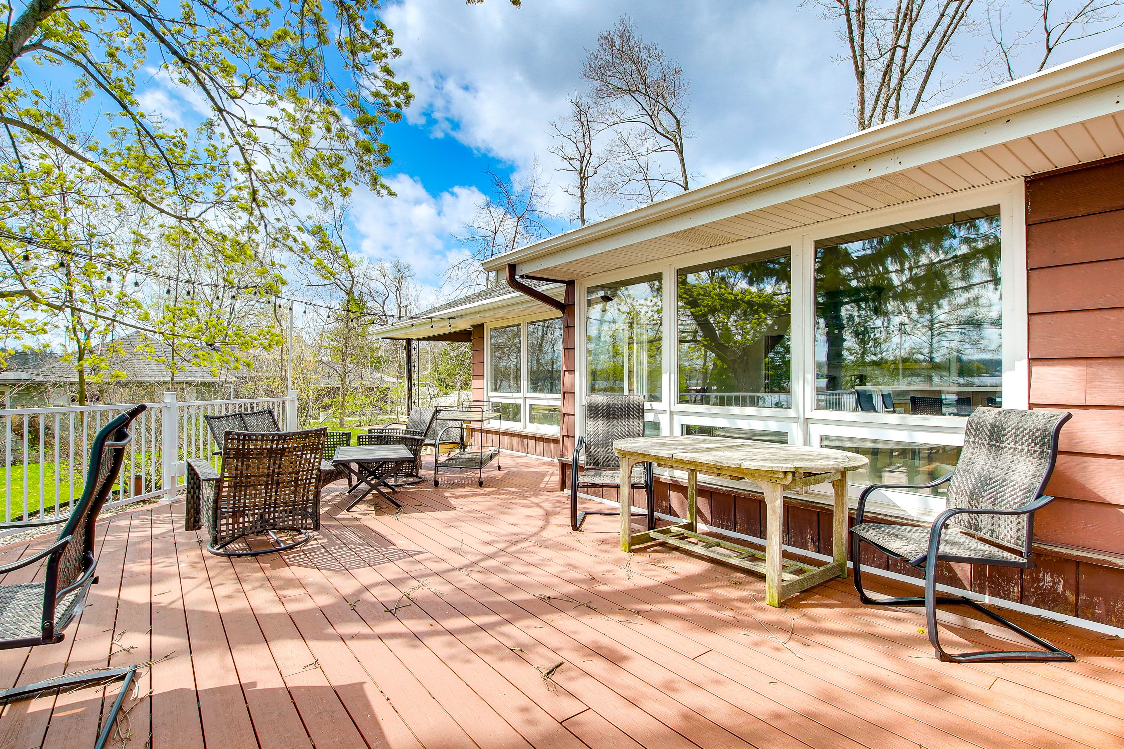 Campbellsport Vacation Rental | 4BR | 2.5BA | 2,160 Sq Ft | Steps Required