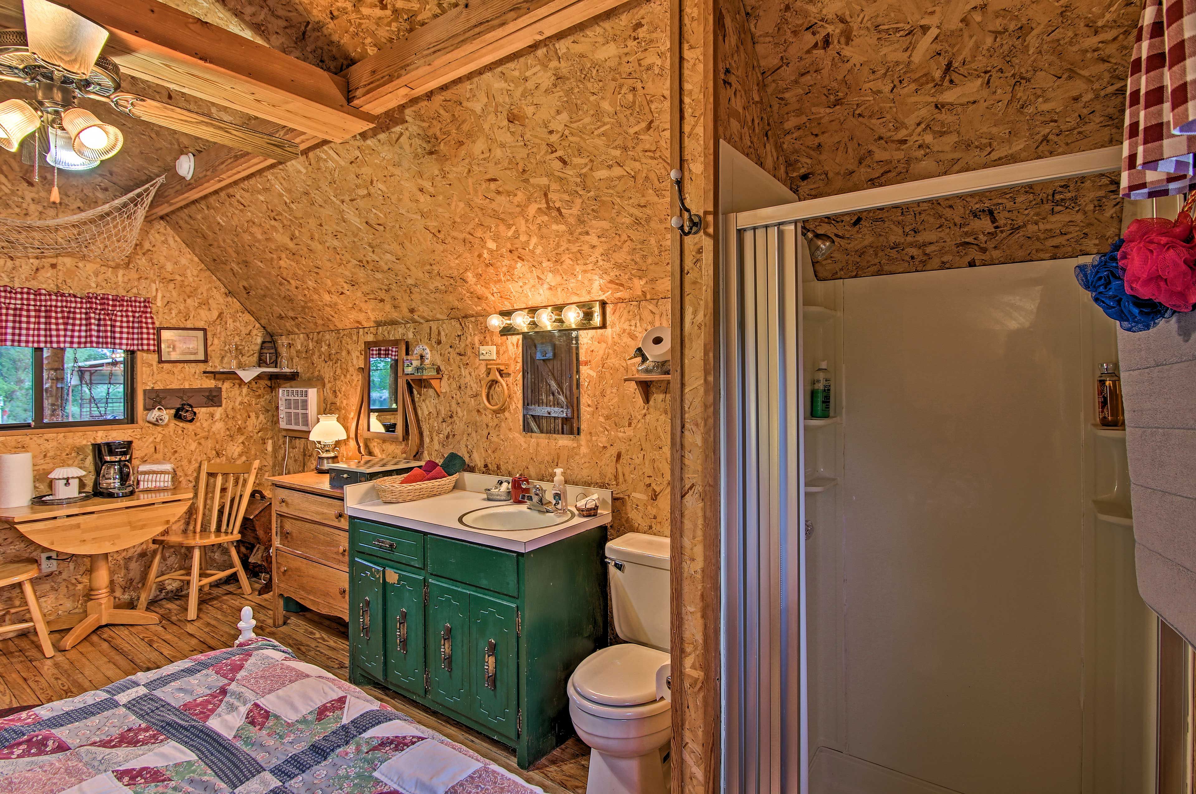Bedroom 5 | Shower | Drip Coffee Maker