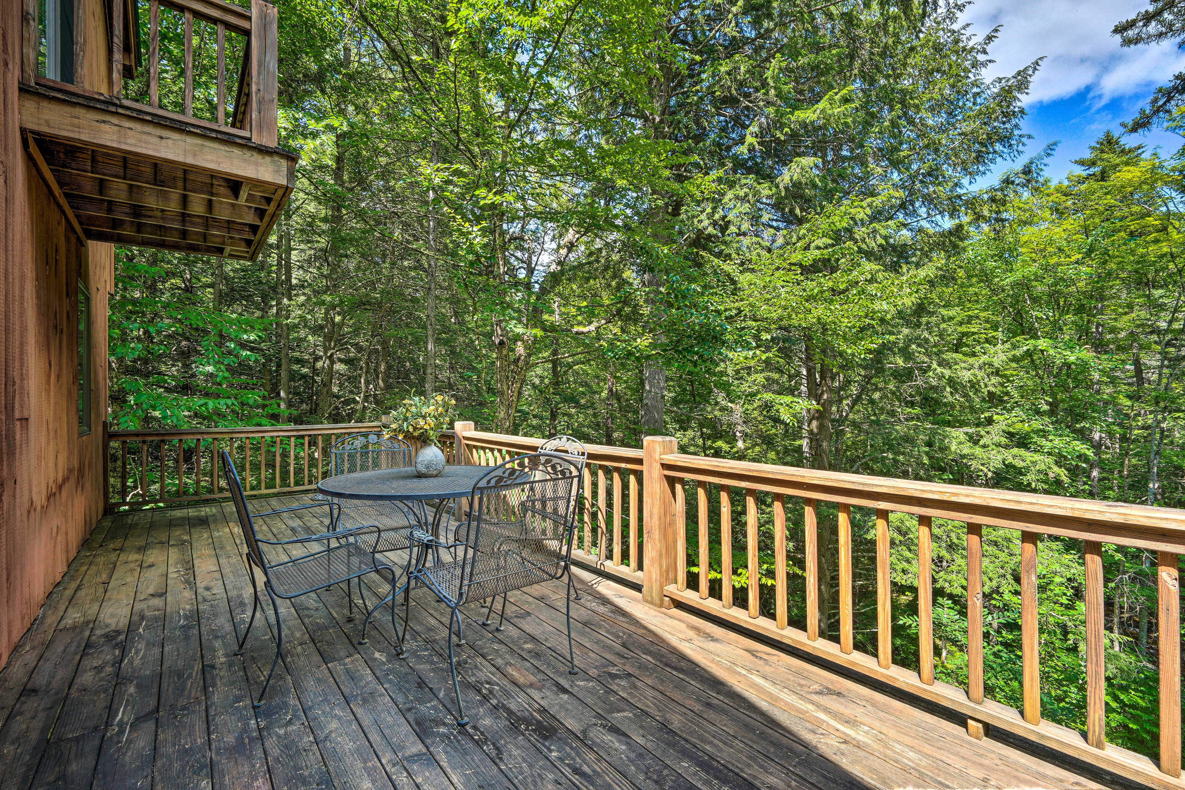 3-Level Deck | Creek Views