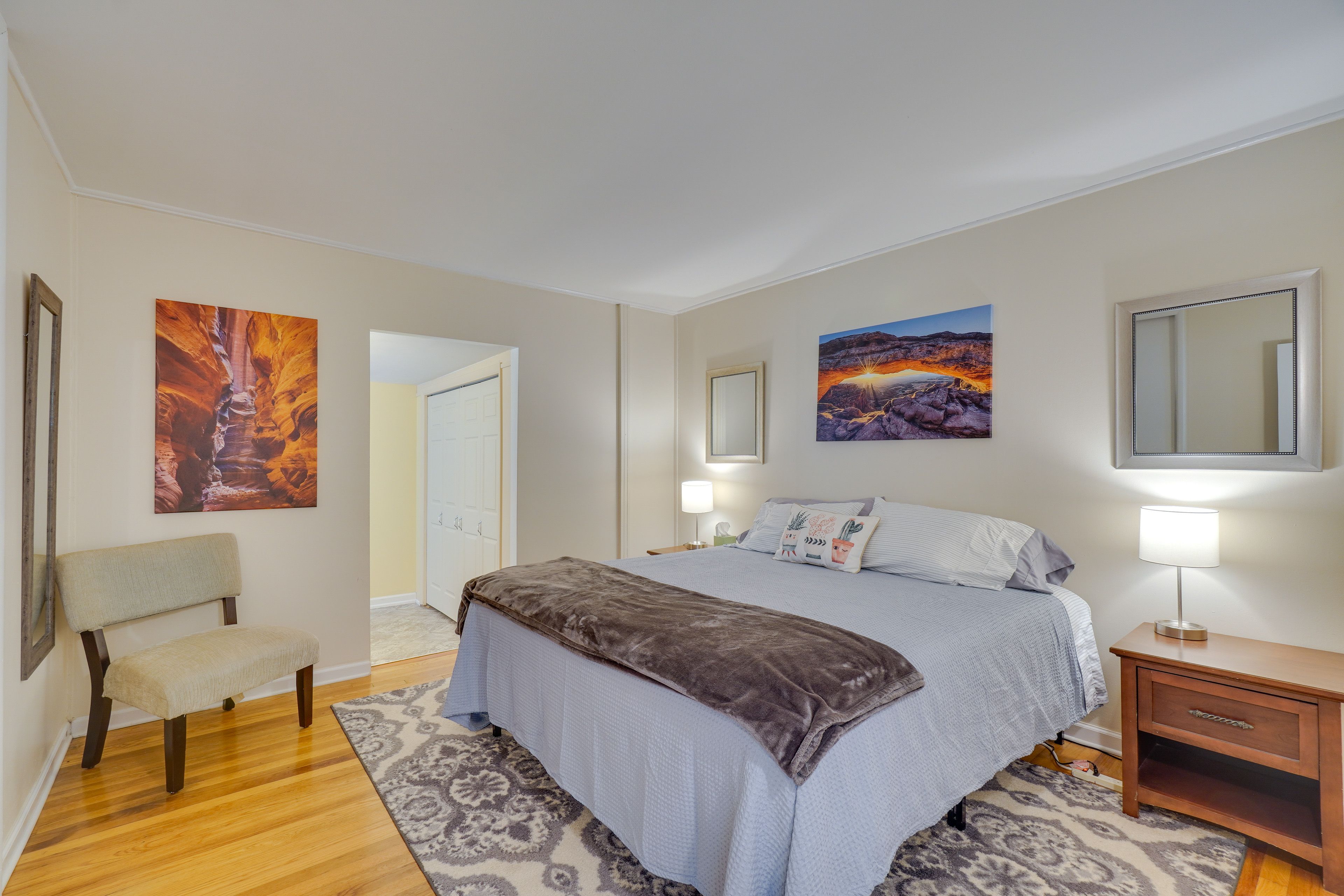 Bedroom 1 | King Bed | Linens Provided