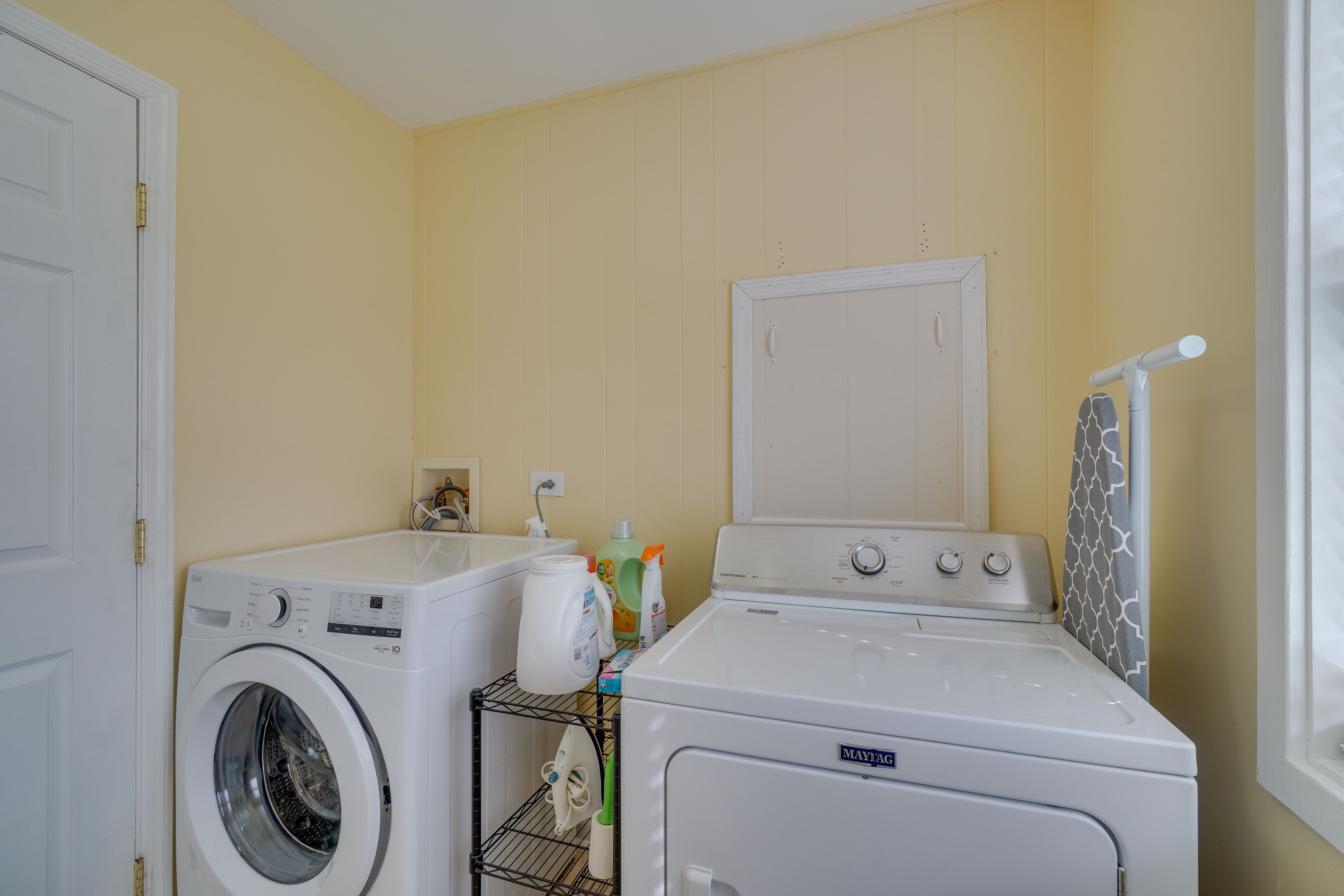 Washer/Dryer | Laundry Detergent Provided | Iron/Board