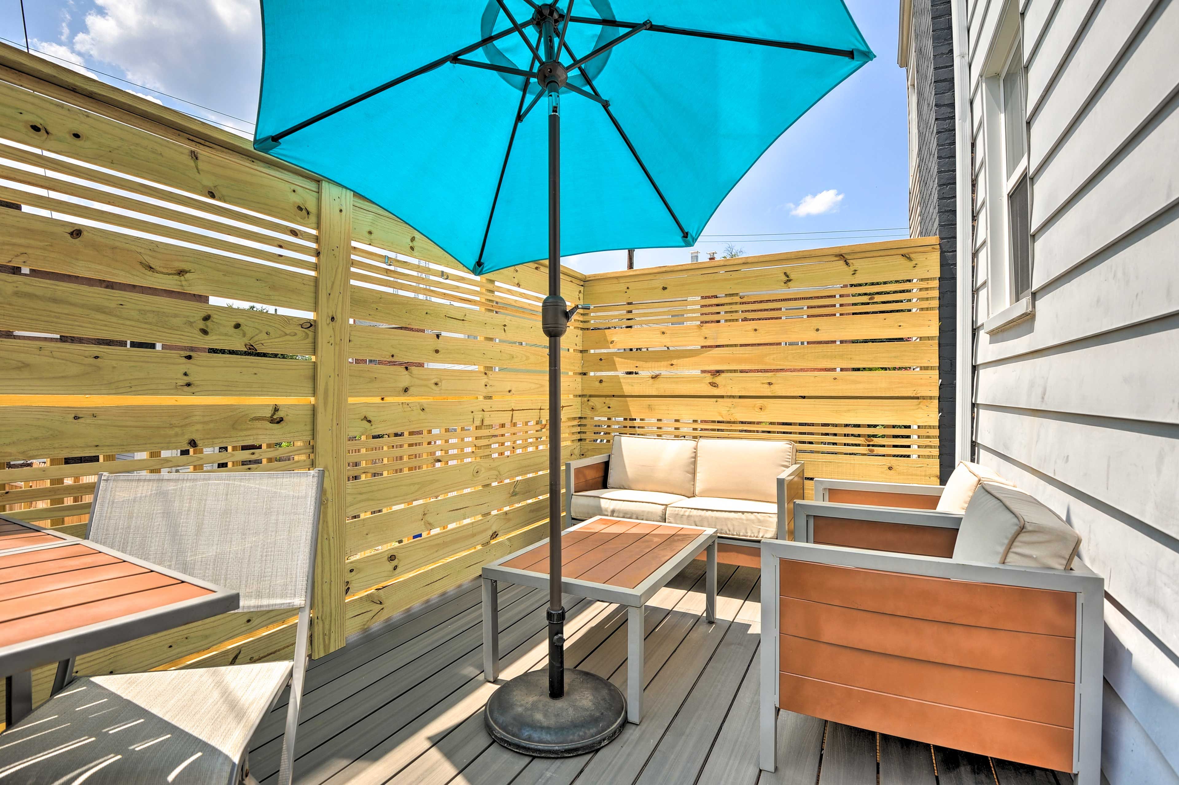 Private Patio | Exterior Security Cameras