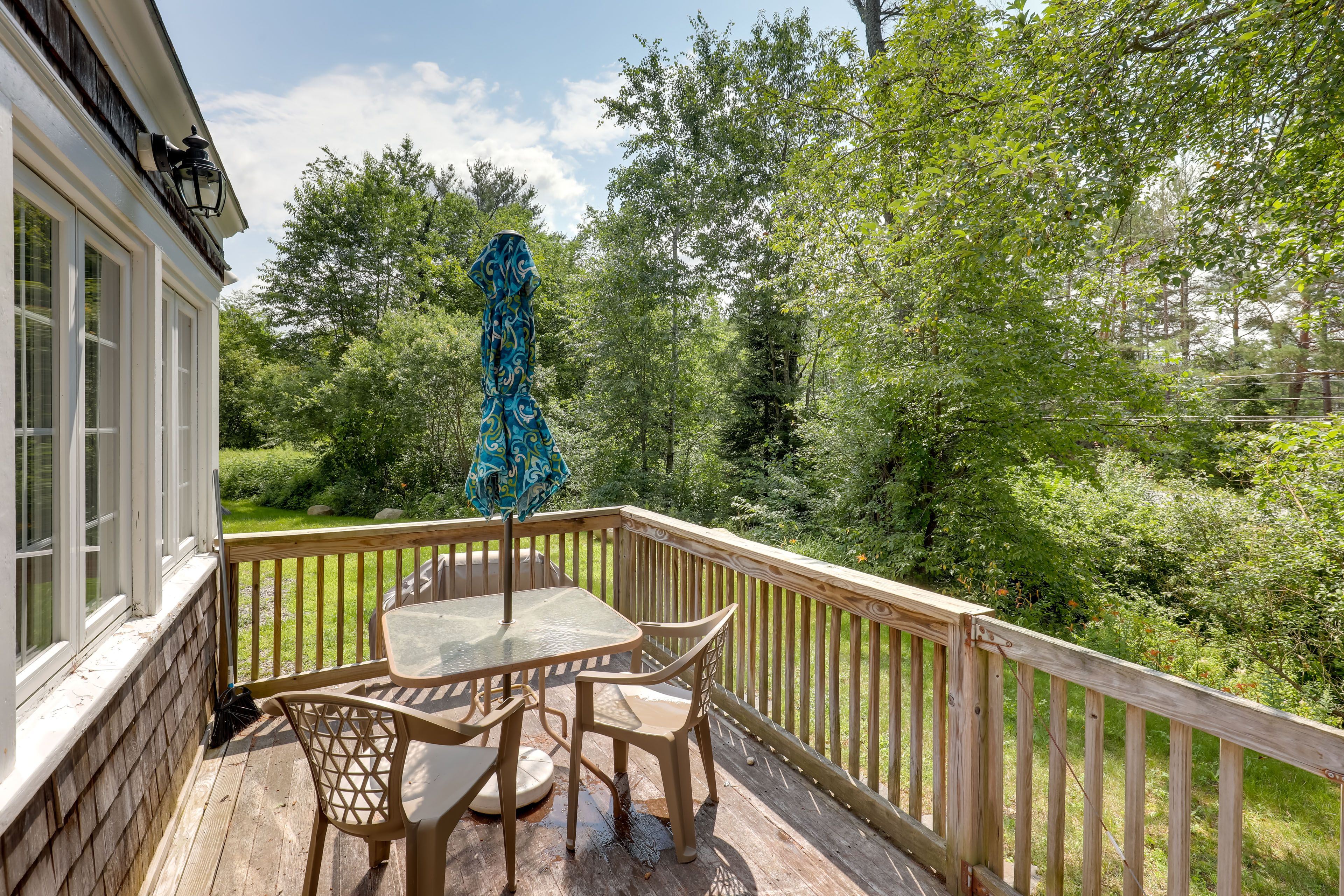 Deck | Wooded Views