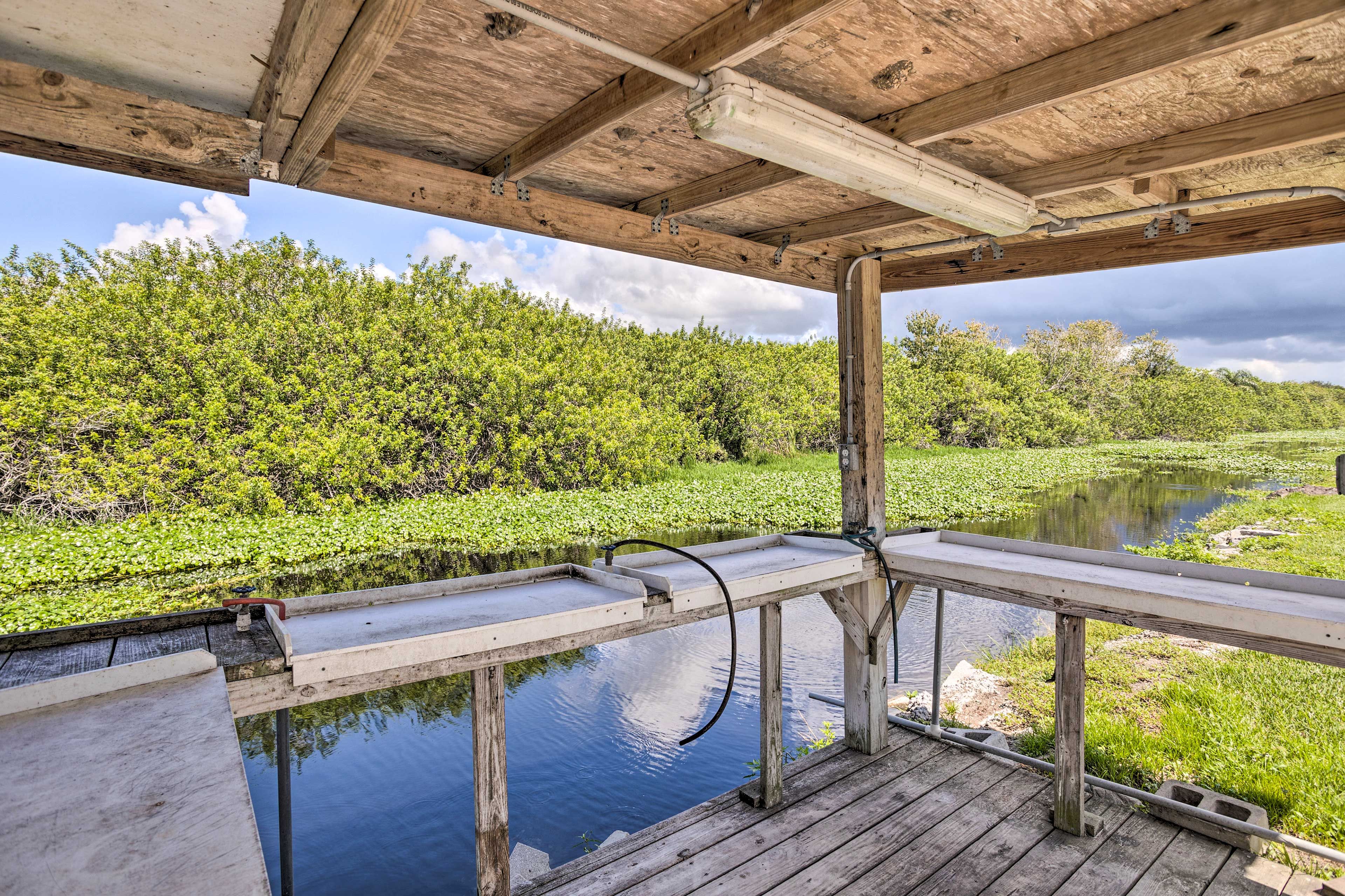 Big Okee RV Park | Fish Cleaning Station