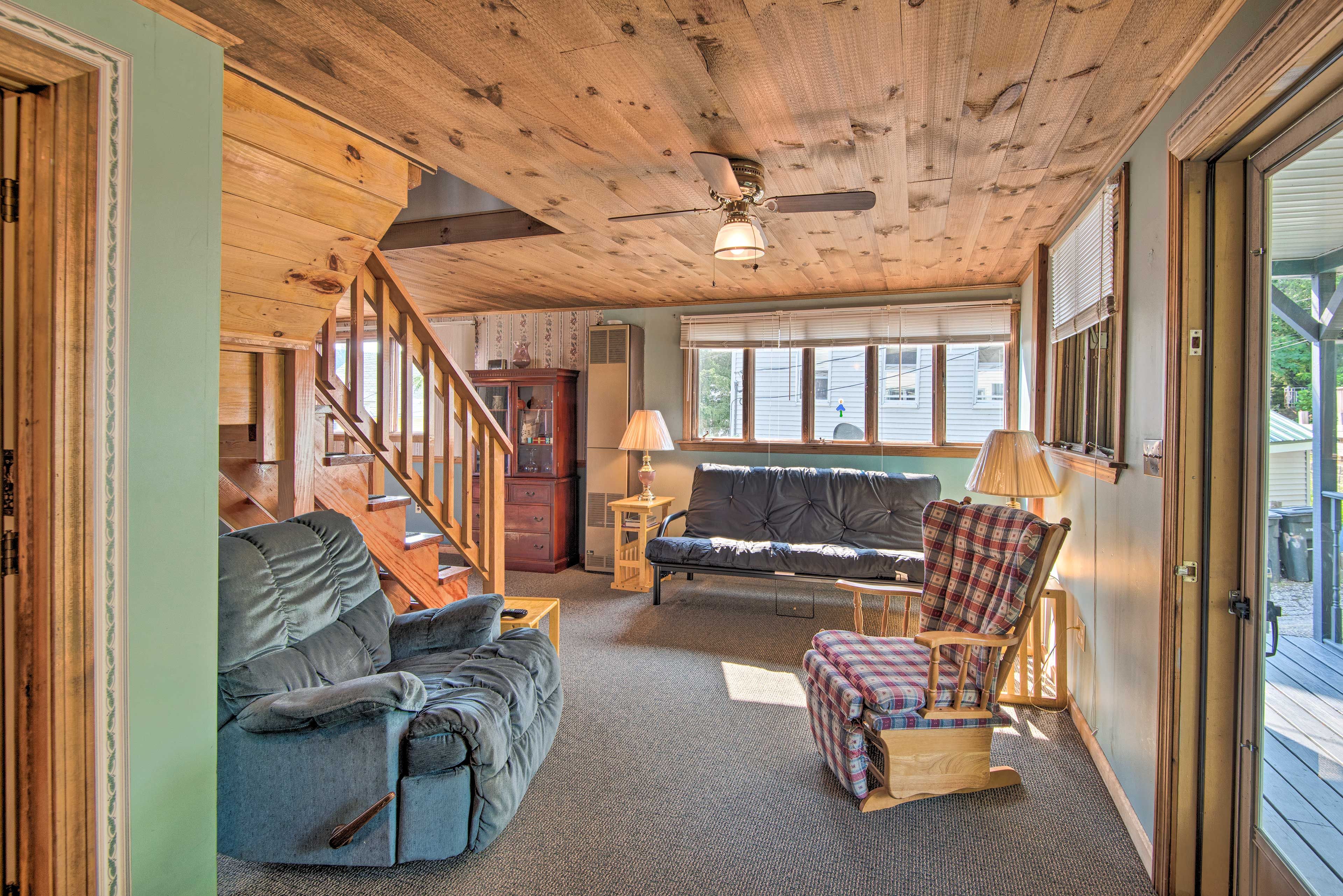 Living Room | Stairs Required for Access