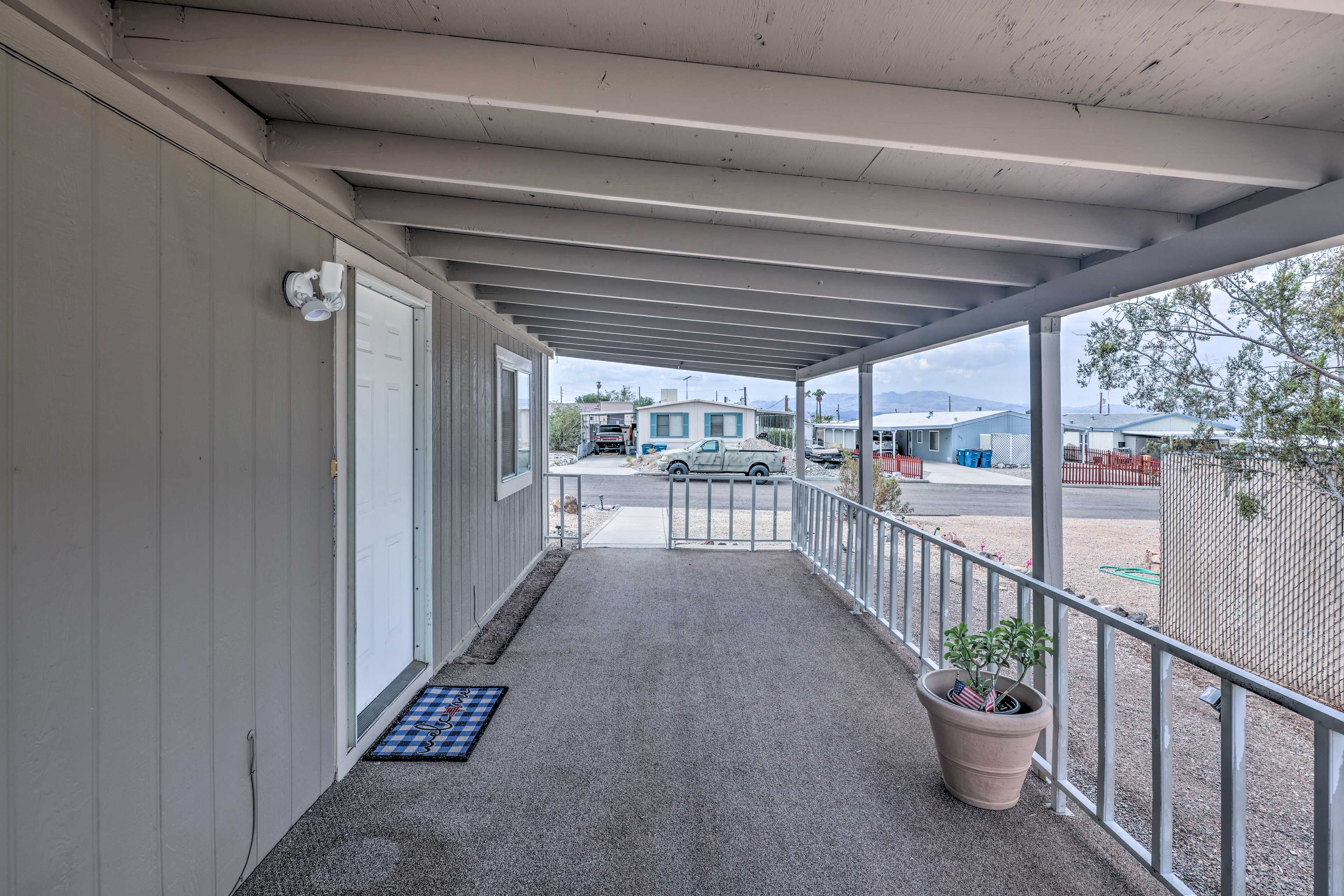 Covered Front Porch