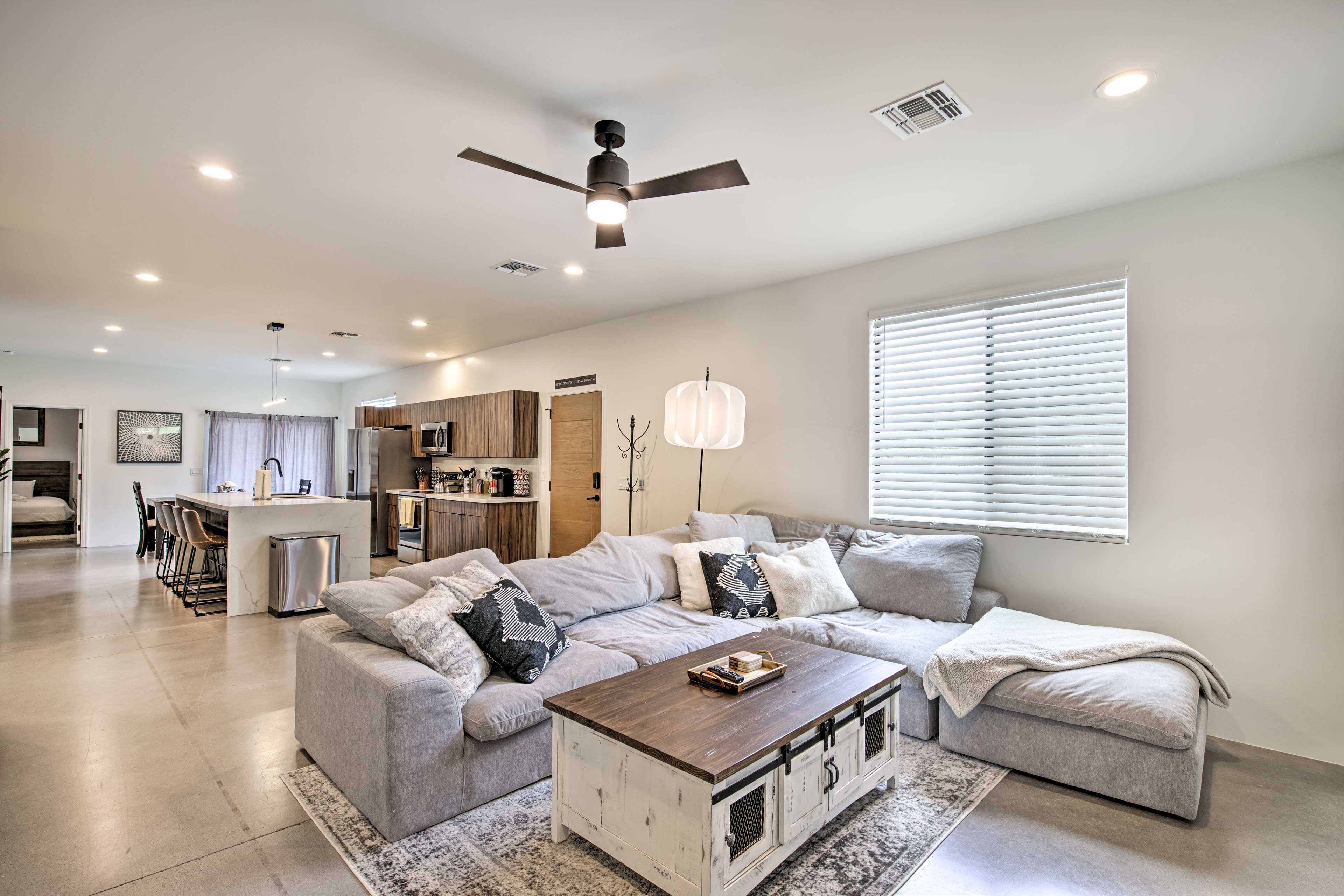 Main Living Space | Air Conditioning | Free WiFi