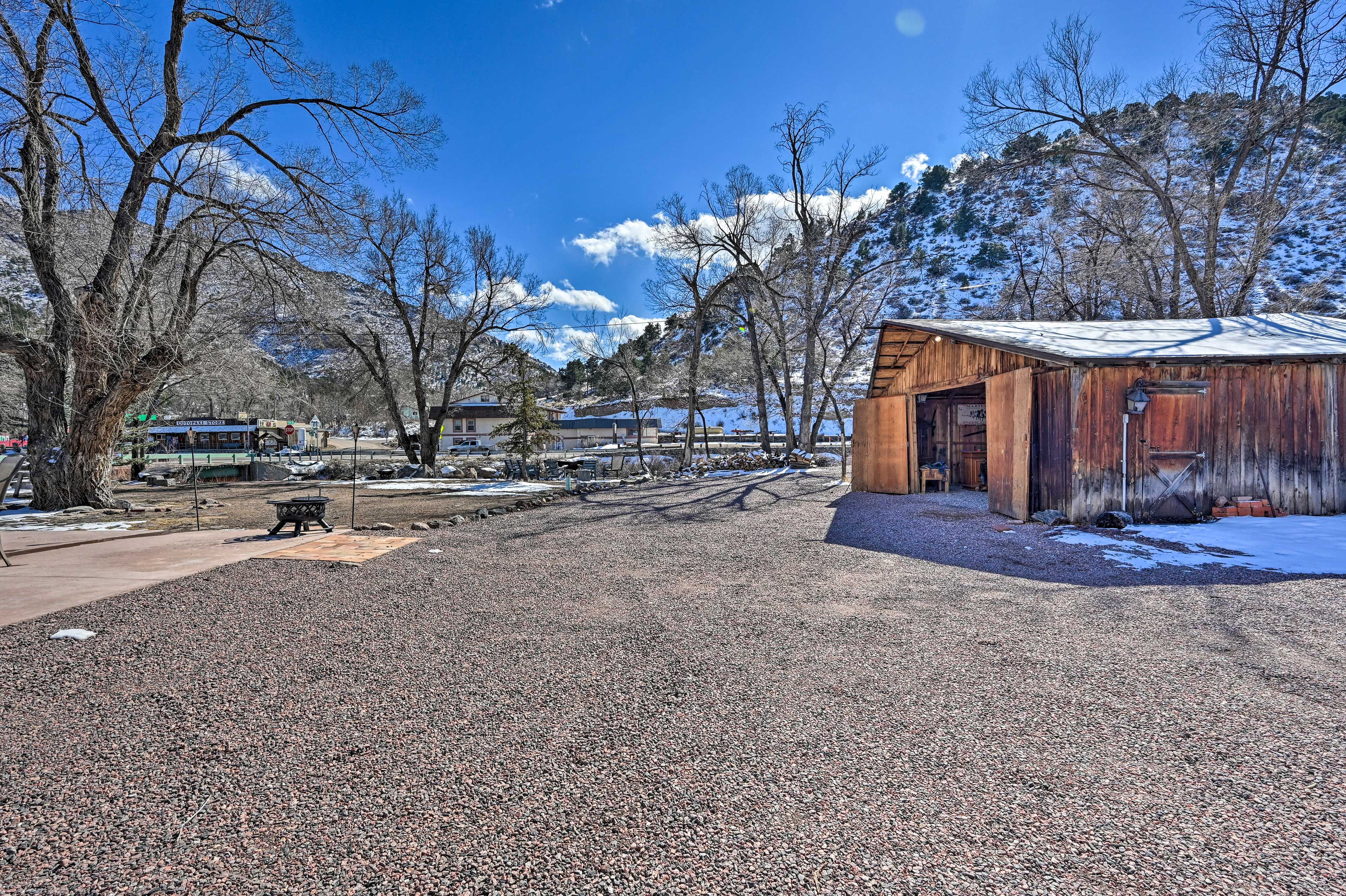 Game Cabin Exterior