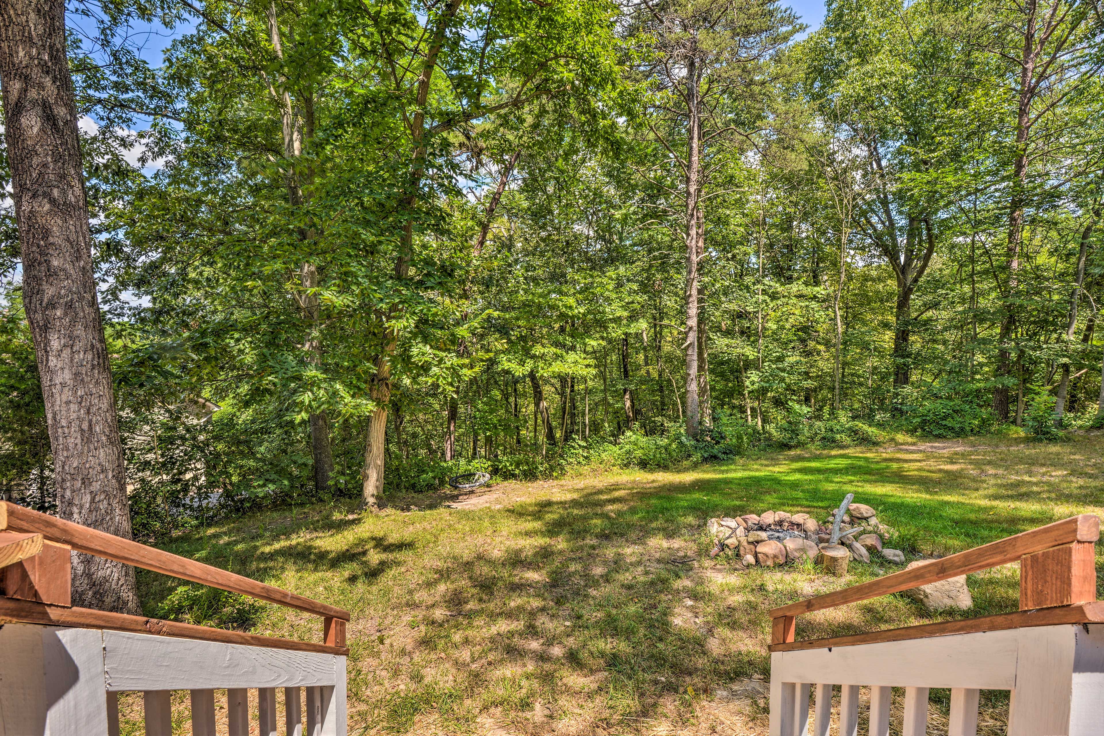 Fire Pit | Stairs Required