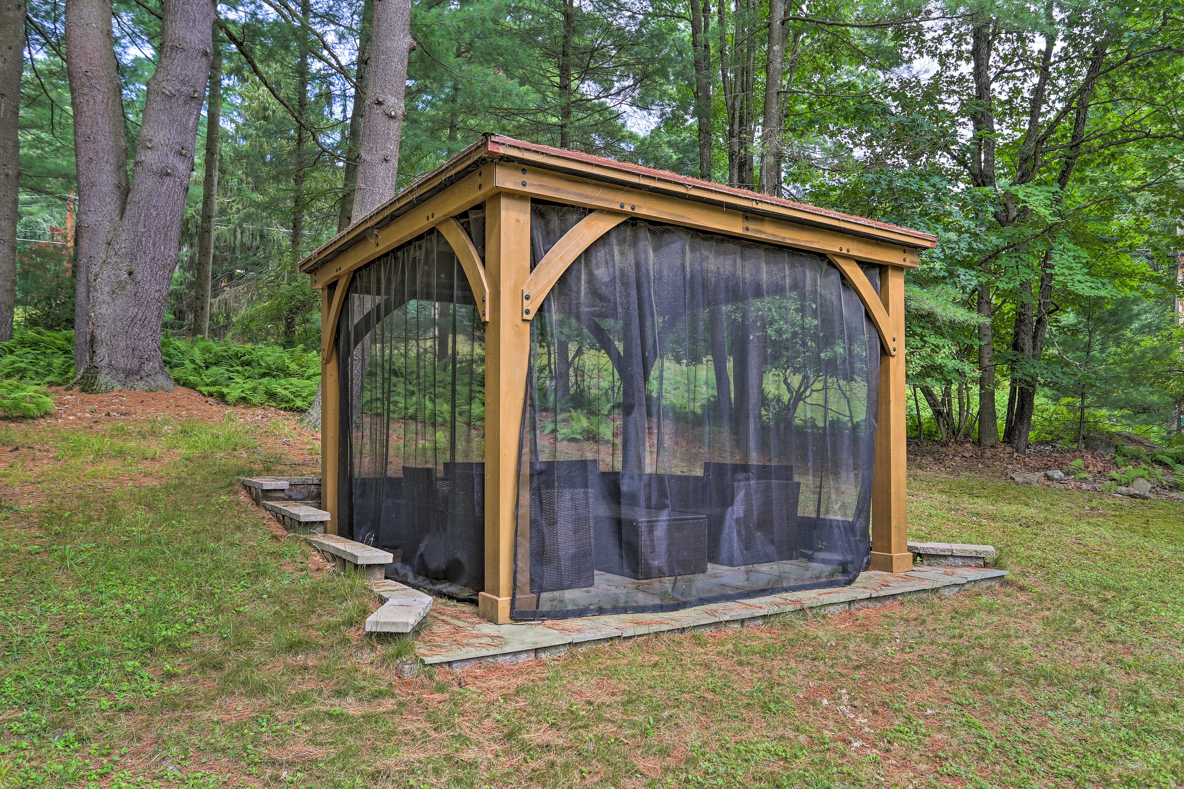 Backyard | Screened-In Gazebo