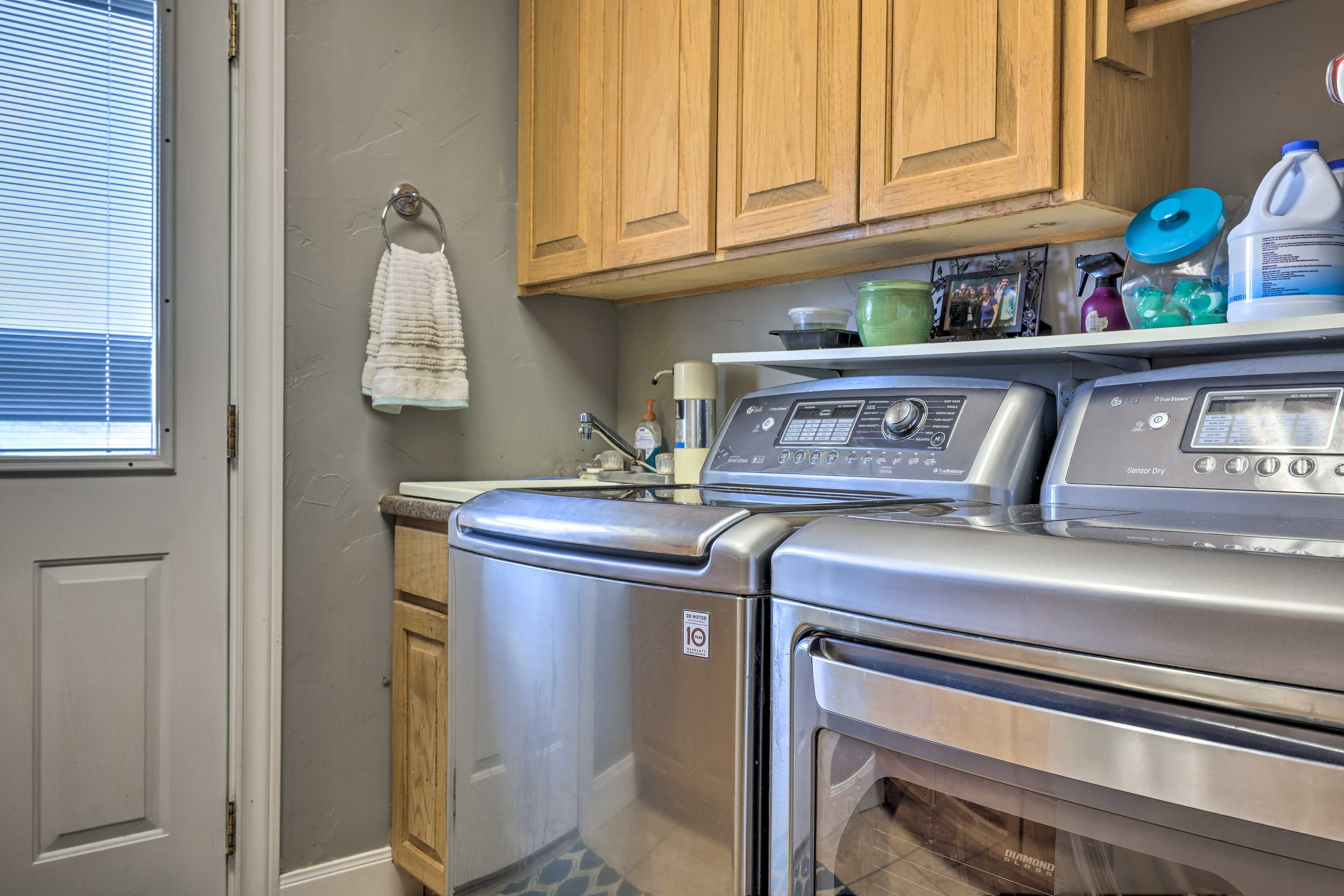 Laundry Room | Detergent Provided