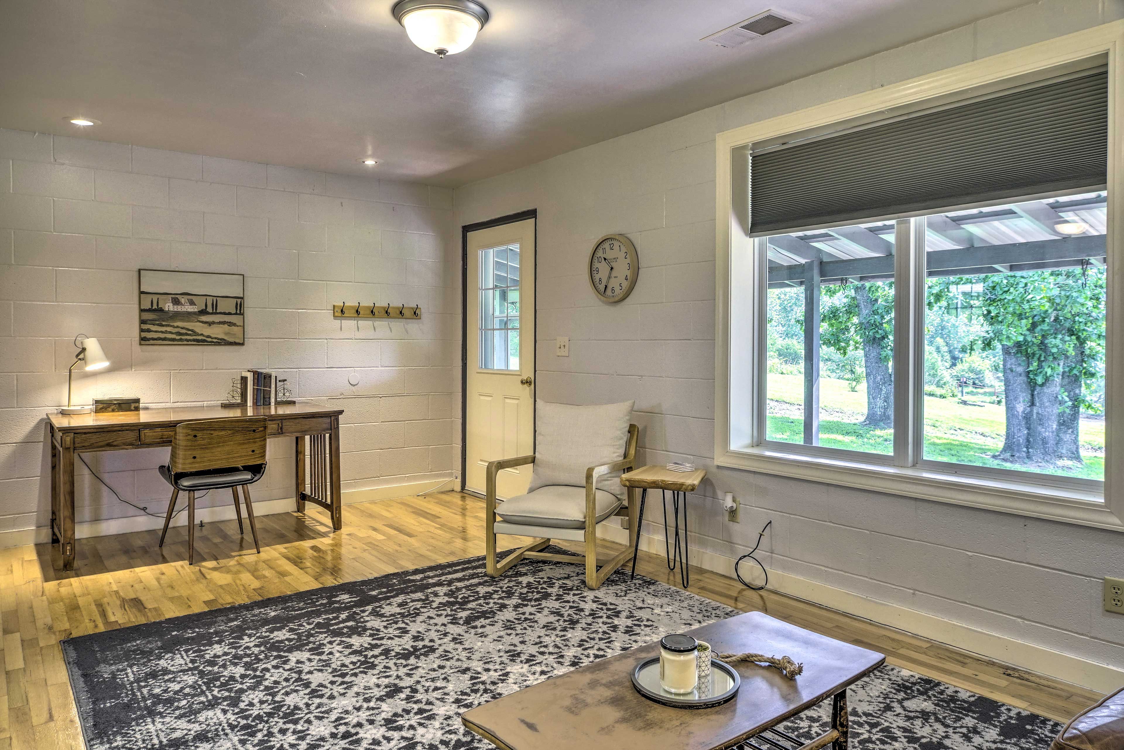 Living Area | Central Heat & A/C