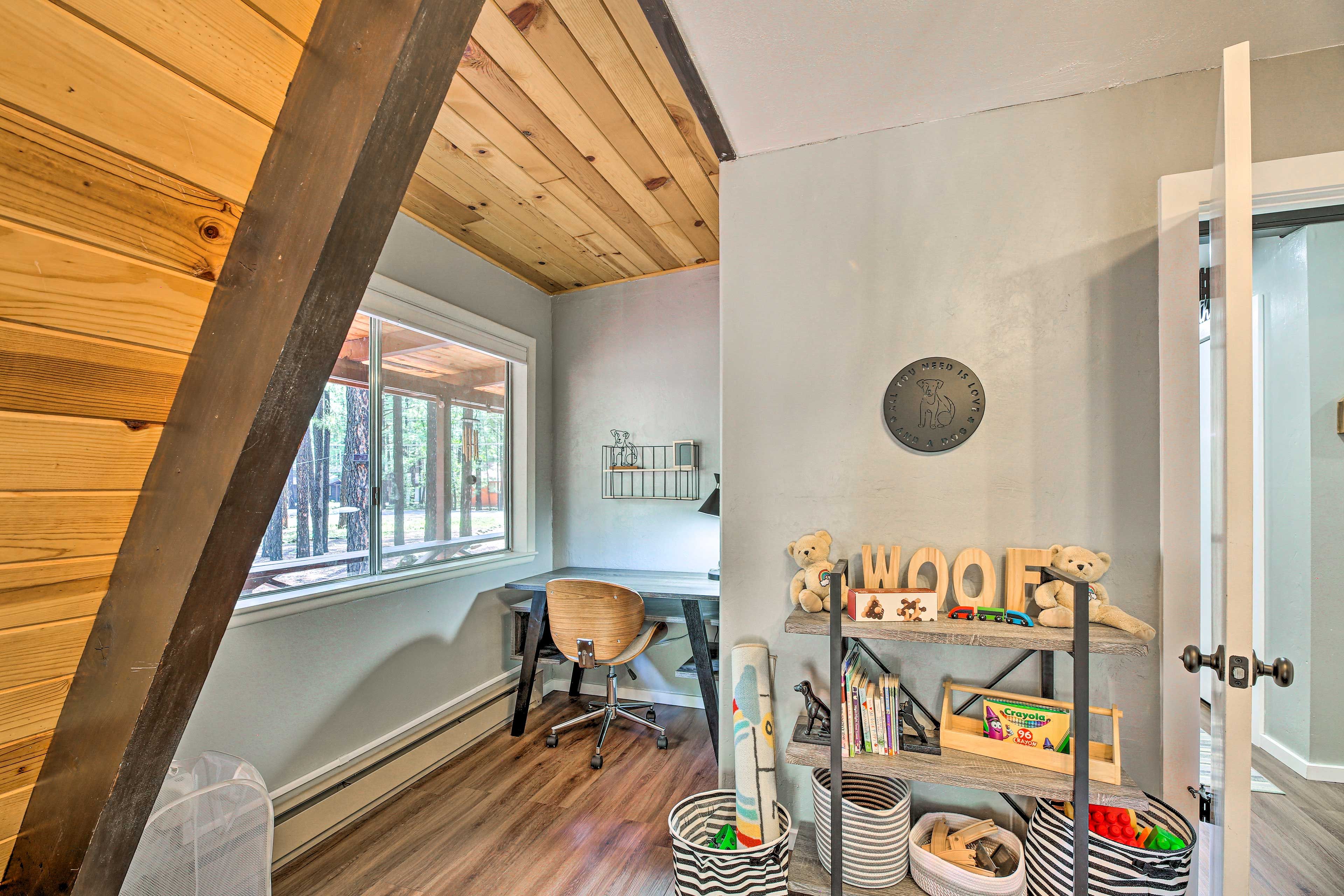 Bedroom 3 | Laptop-Friendly Workspace