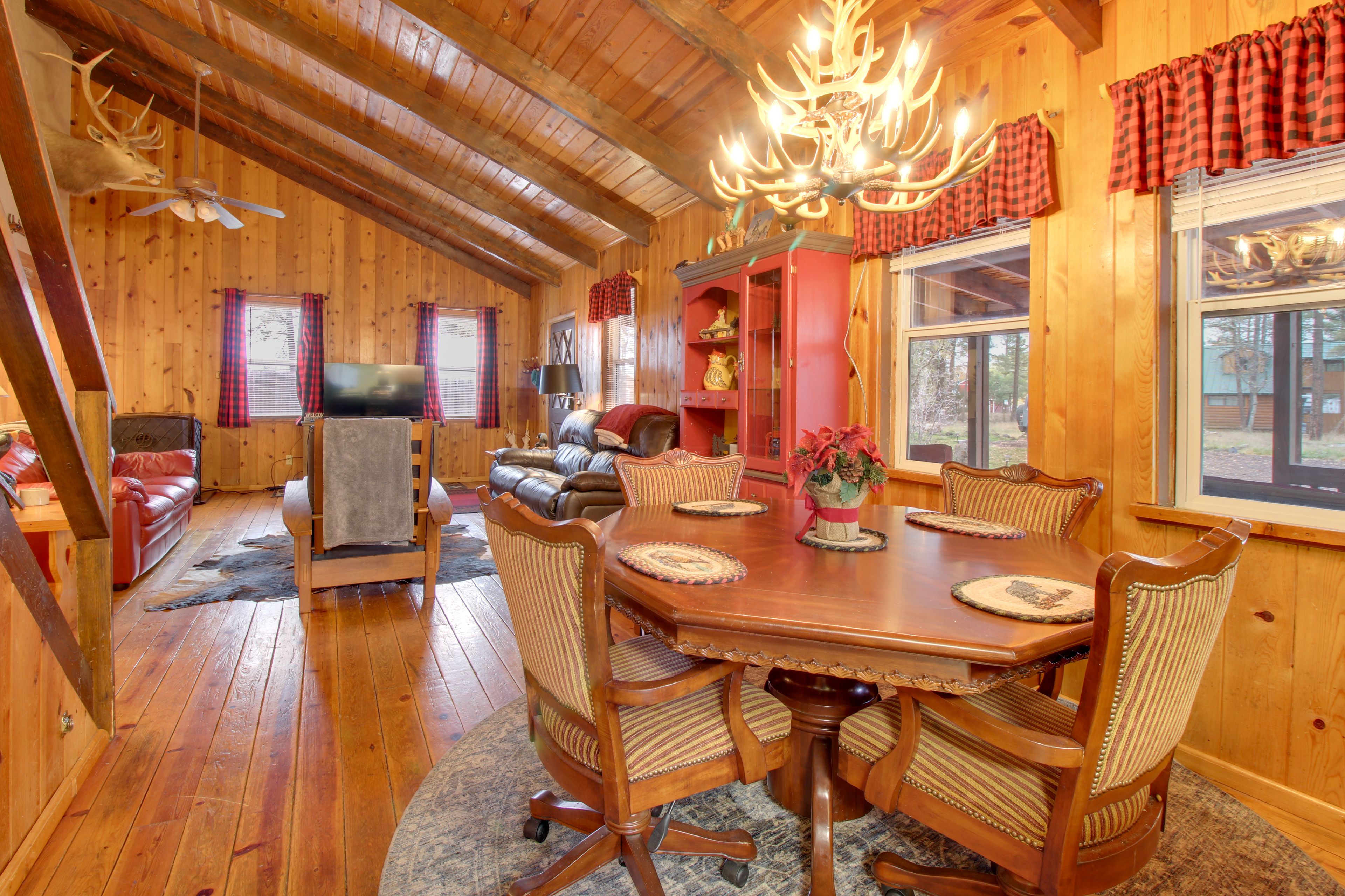 Dining Area | Dishware & Flatware | 1st Floor