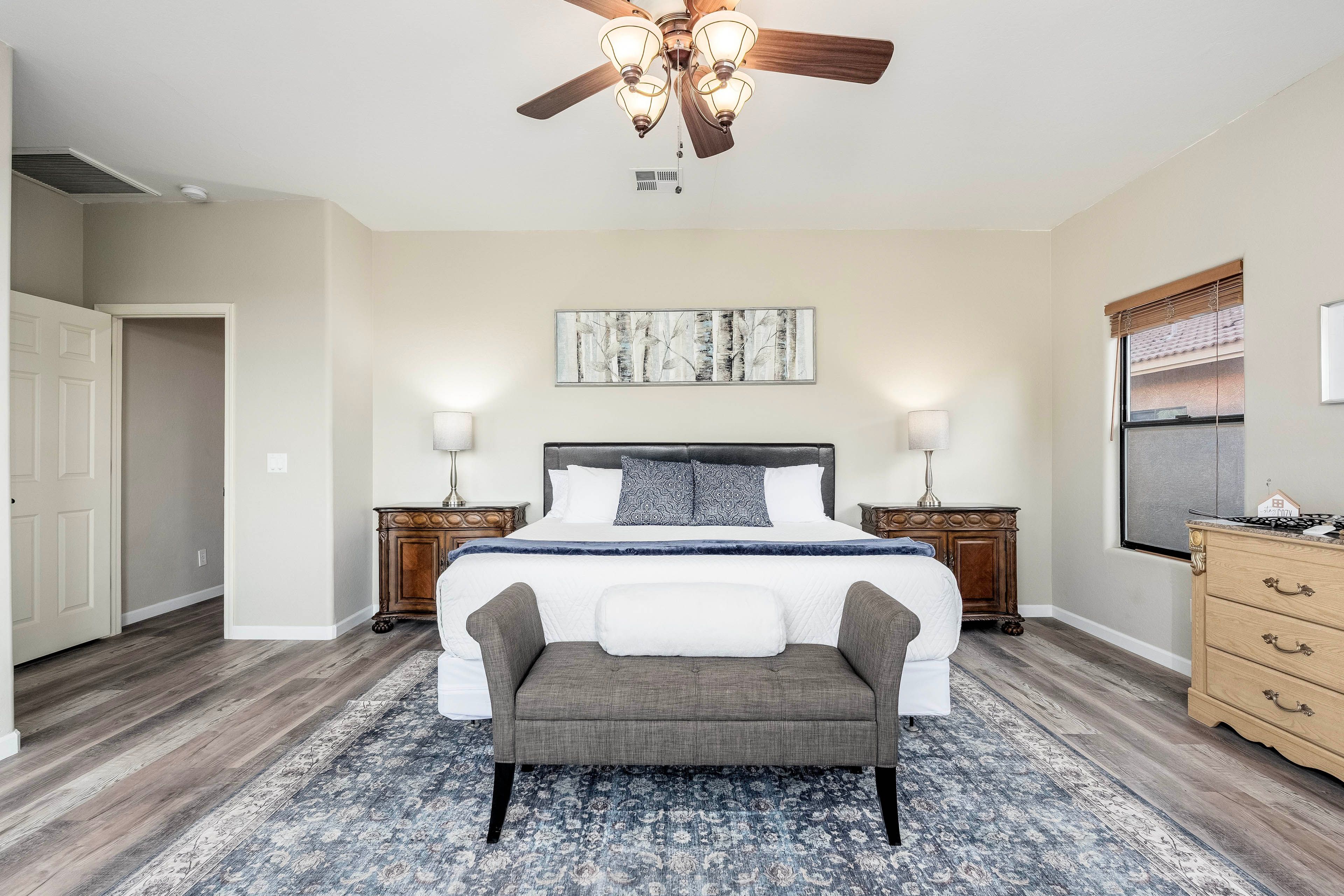 Bedroom 1 | 2nd Floor | King Bed