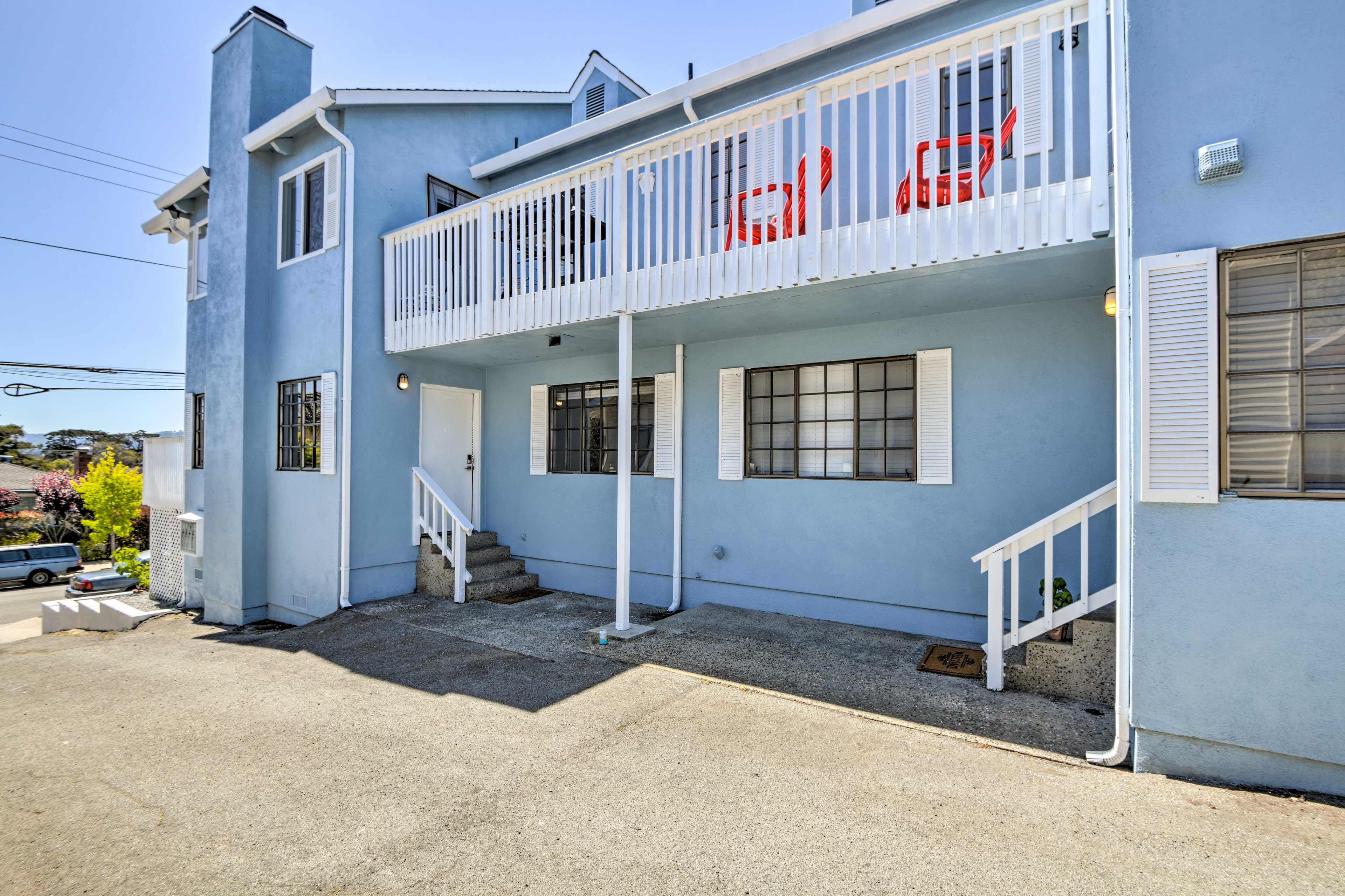 Apartment Exterior | Keyless Entry | 4 Steps Required to Access