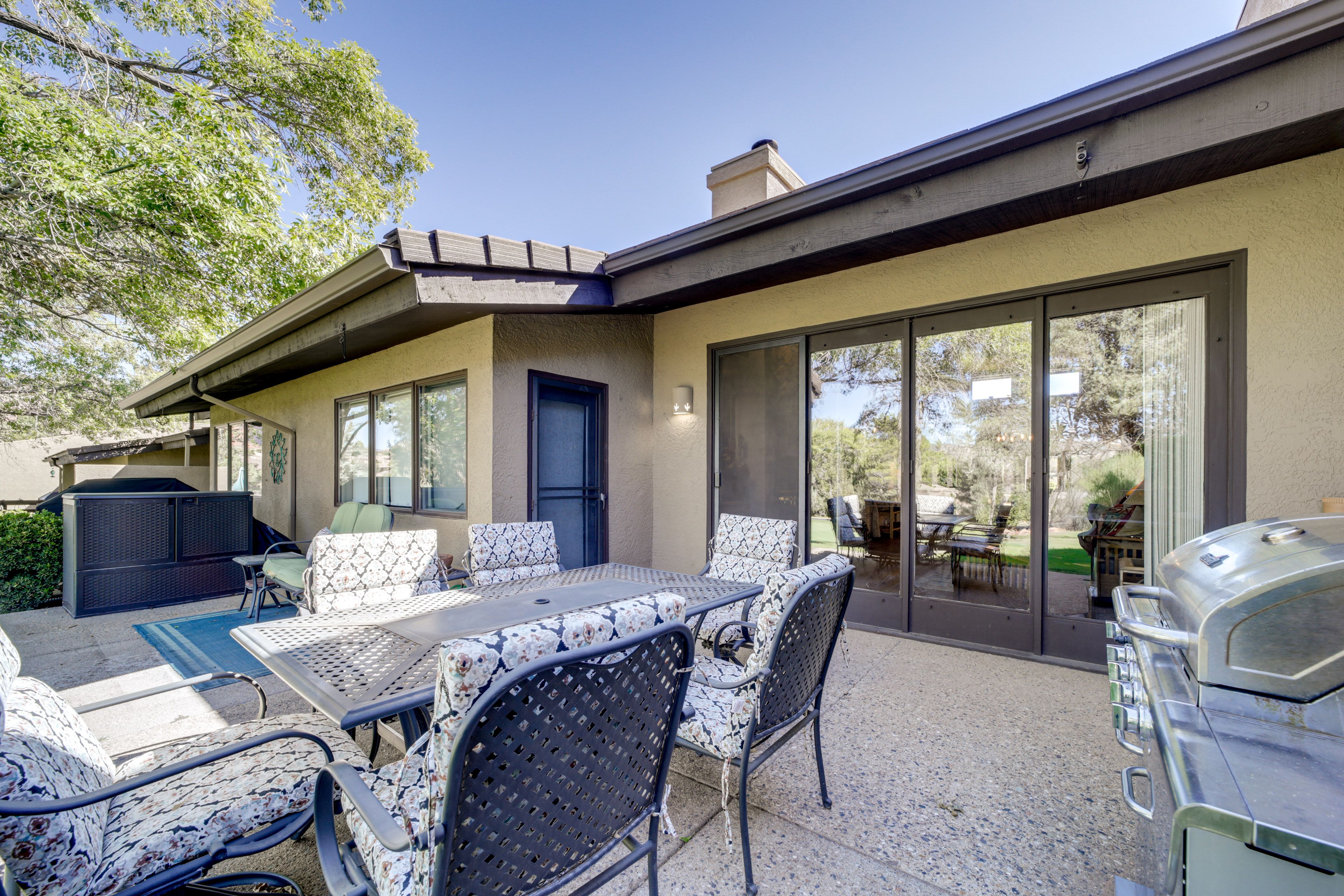 Patio | Golf Course View | Wheelchair Accessible Unit