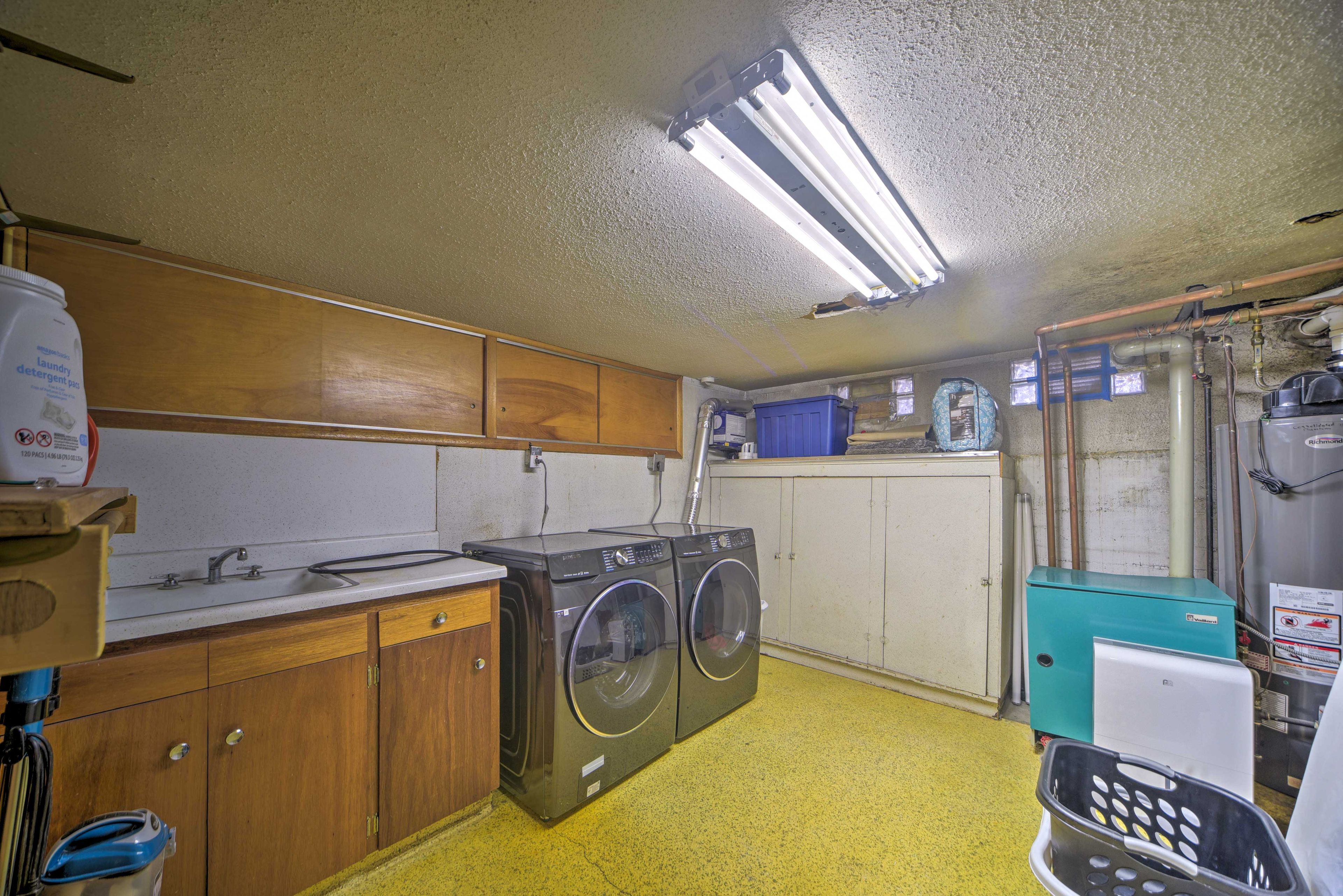 Laundry Room | Lower Level | Stairs Required