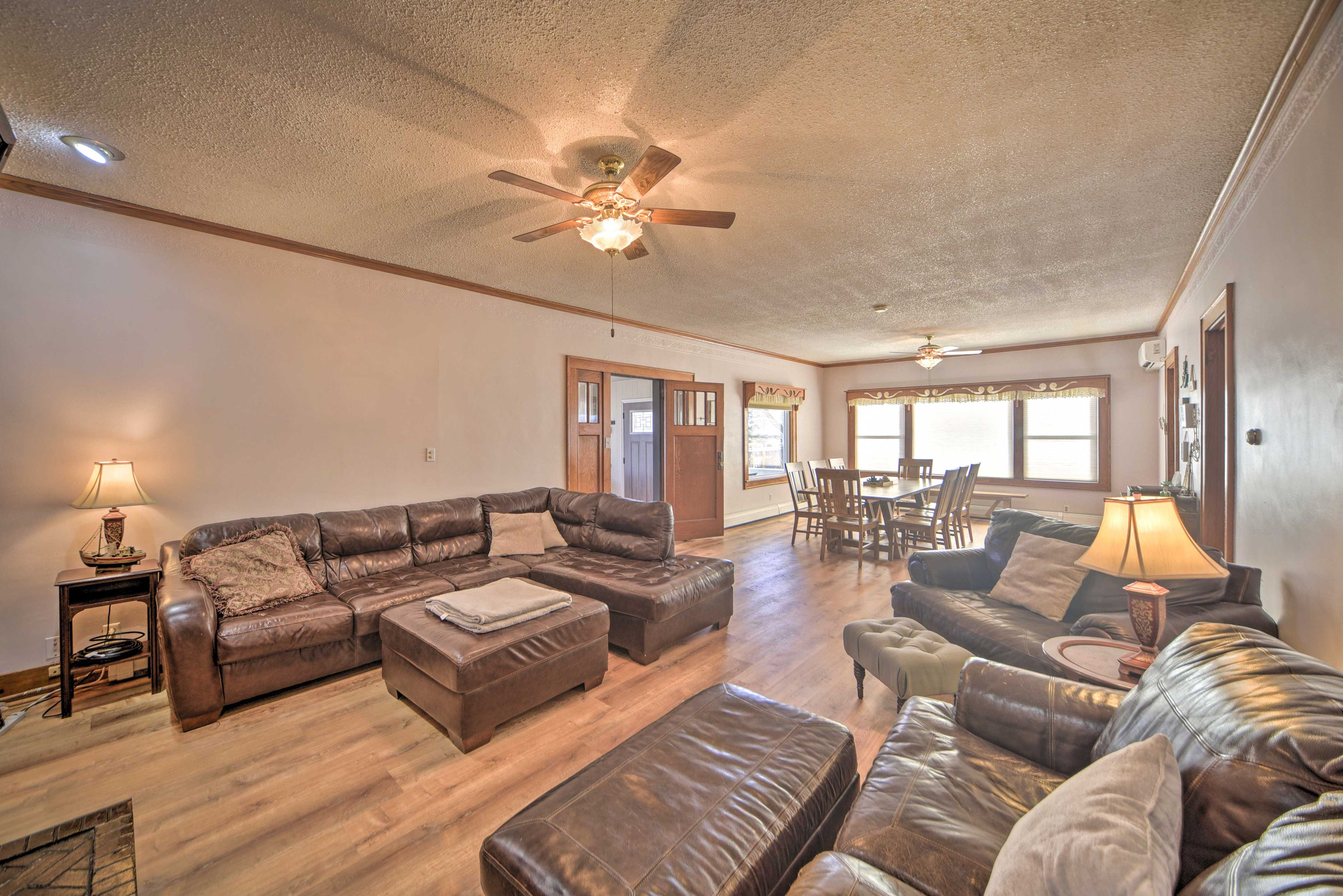 Living Area | Decorative Fireplace | Main Floor