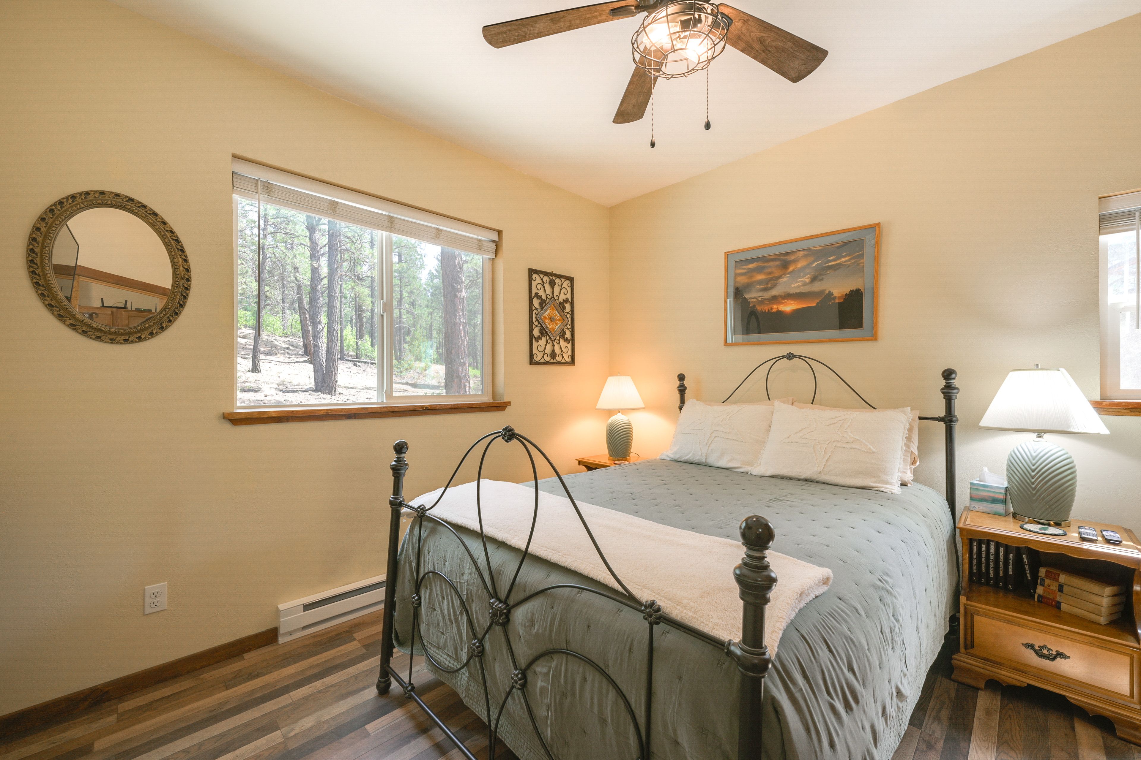 Bedroom 1 | Queen Bed | Linens Provided | Main Floor