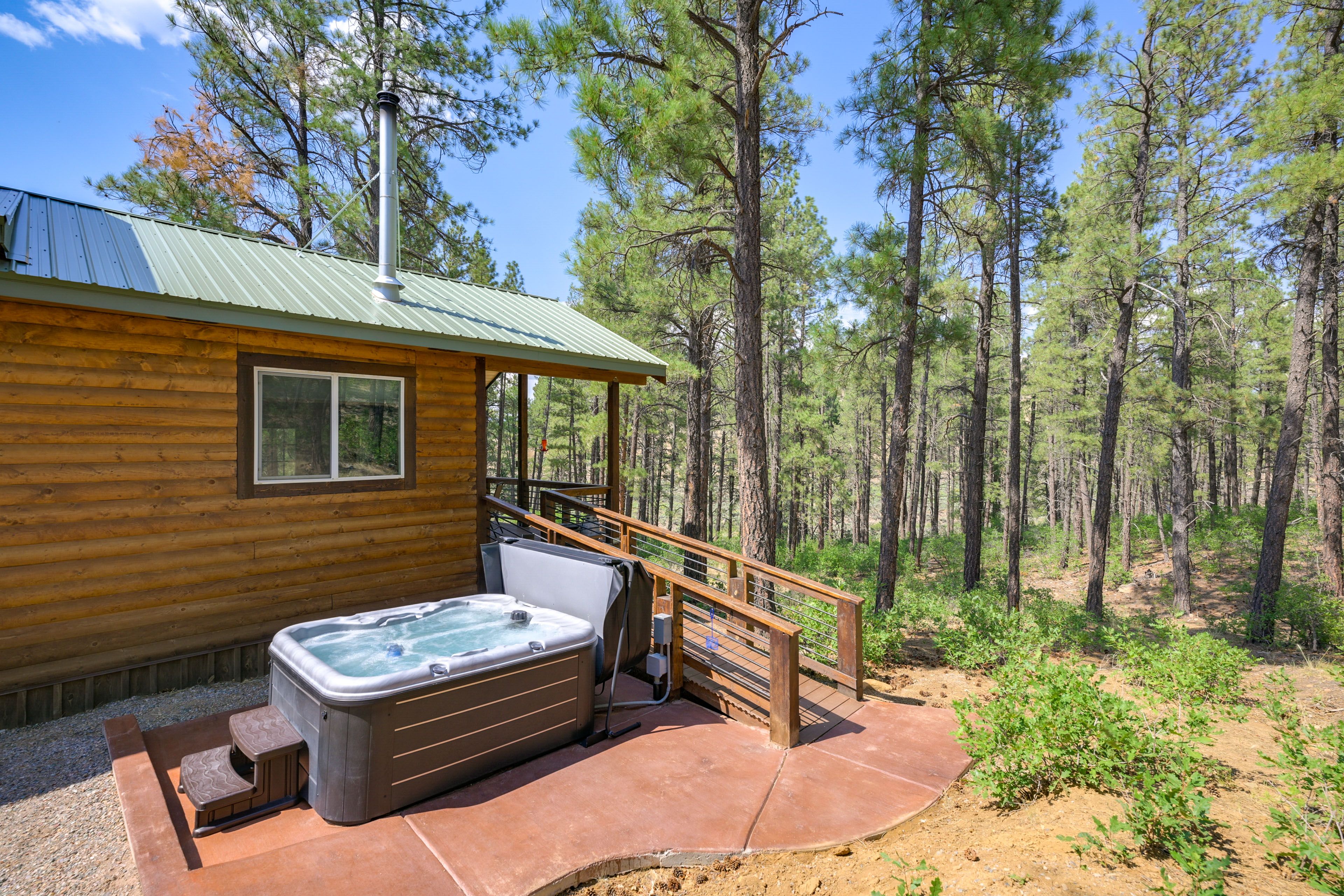 Bayfield Vacation Rental | 1BR | 1BA | Step-Free Access | 2-Story Cabin