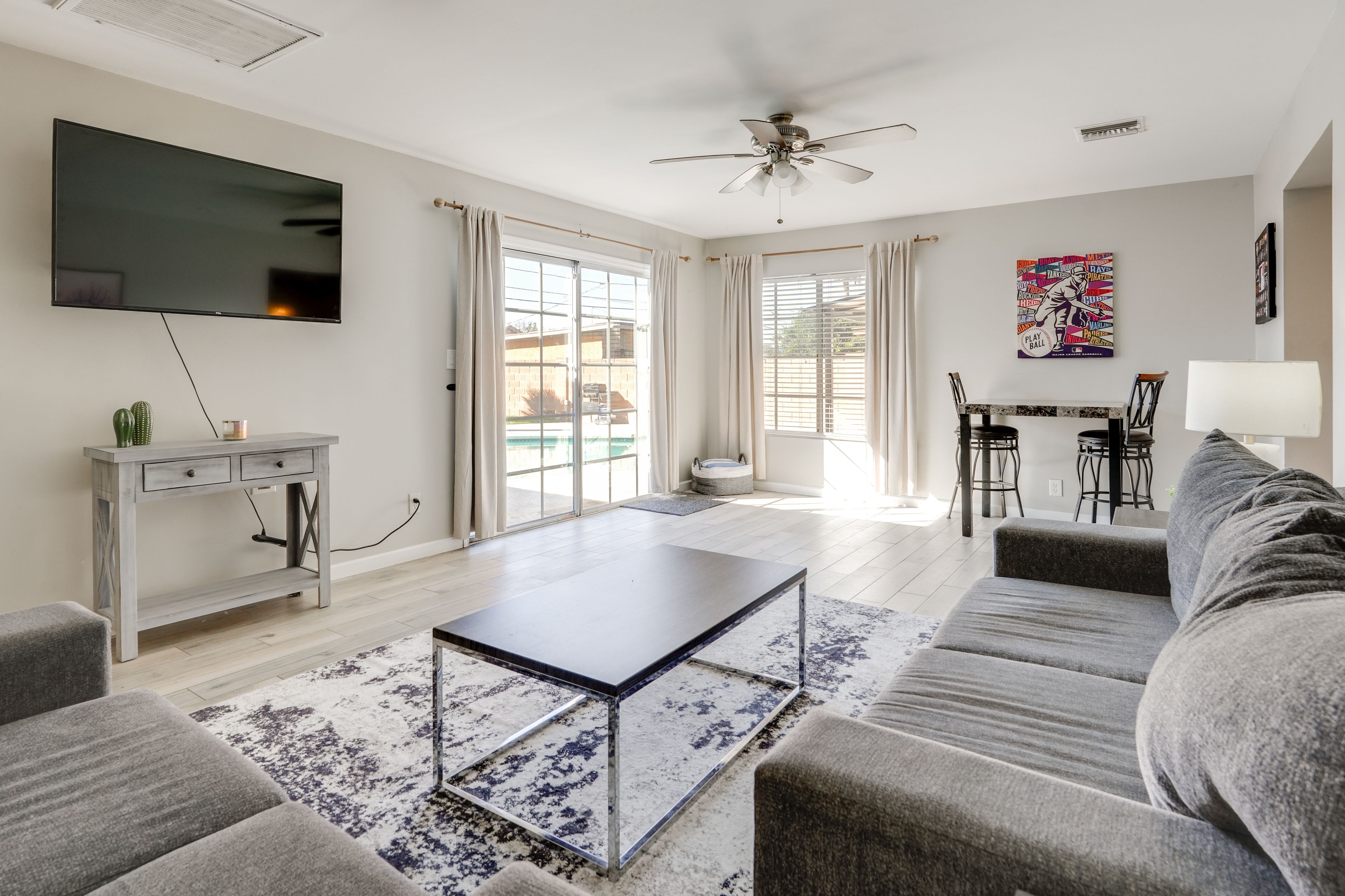 Living Room | Central Heating & A/C