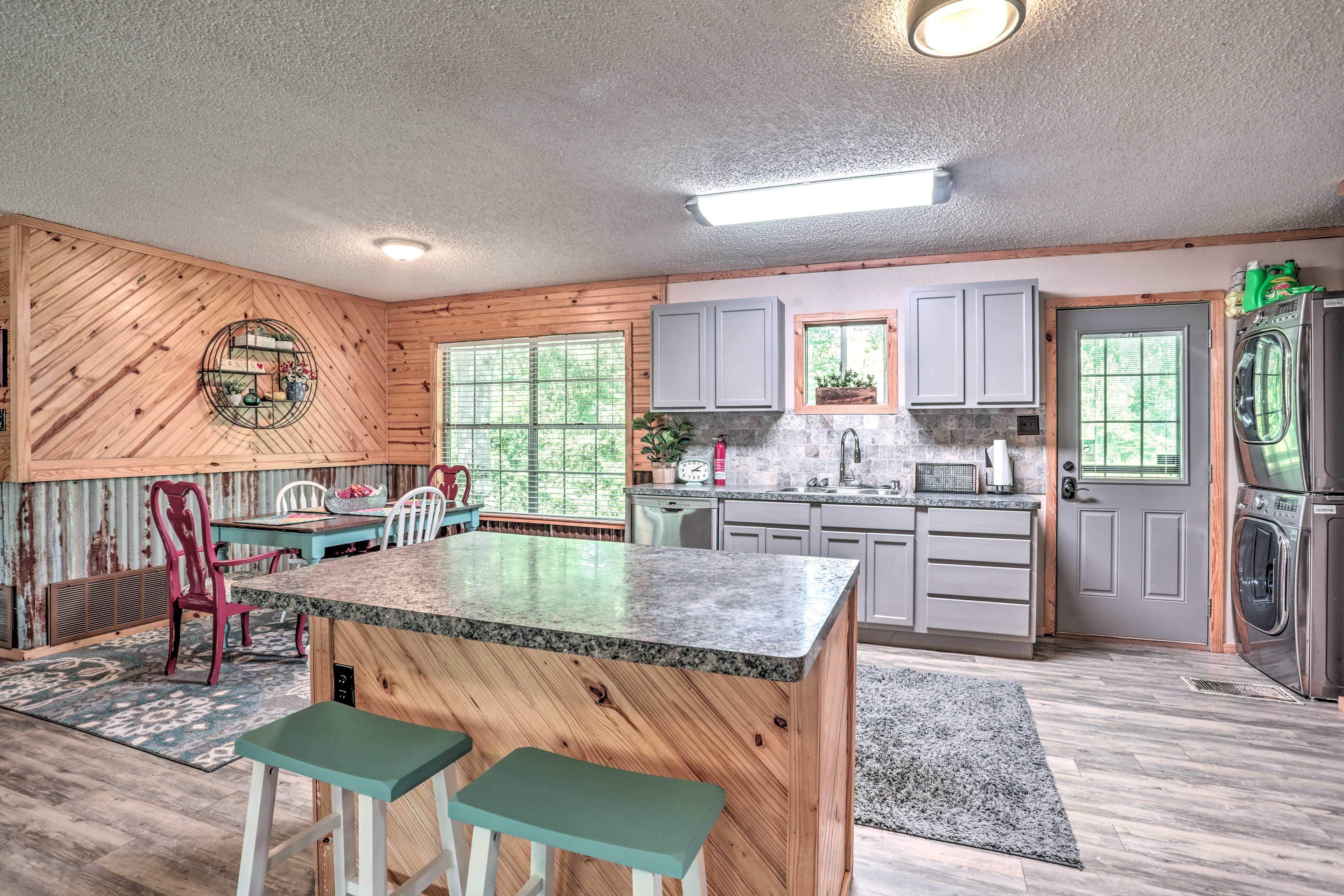Kitchen | Fully Equipped | Stainless Steel Appliances