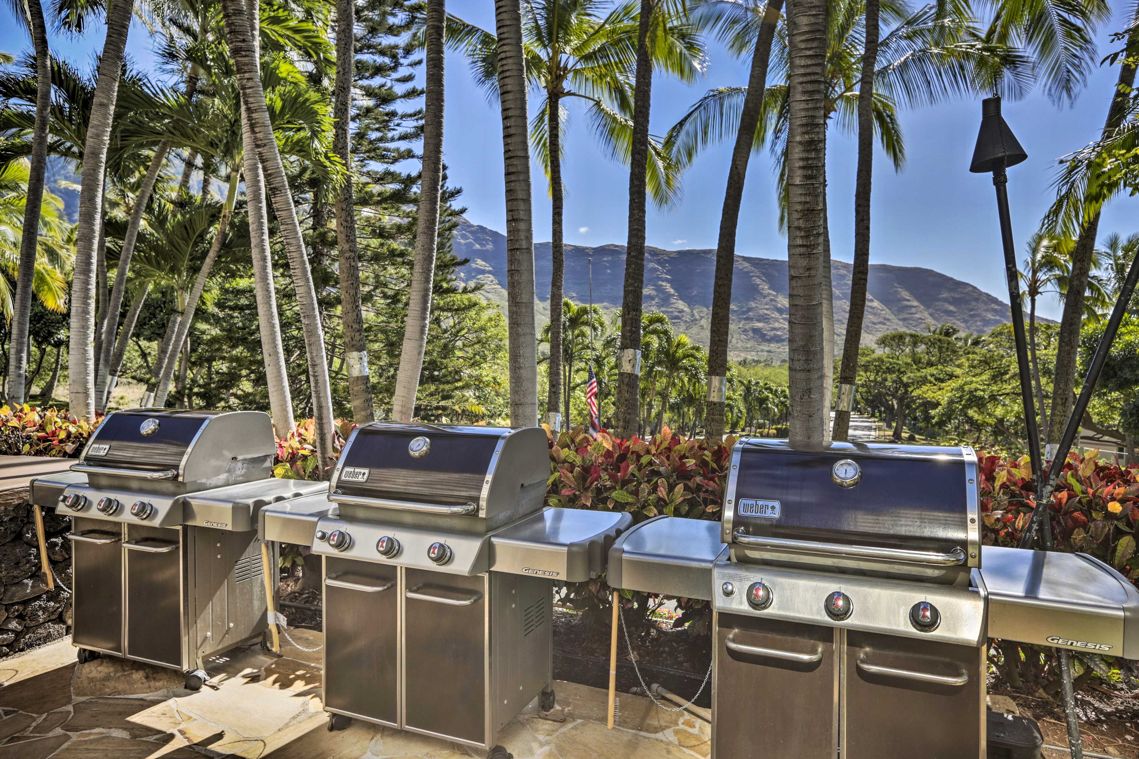Makaha Valley Towers | Community Gas Grills