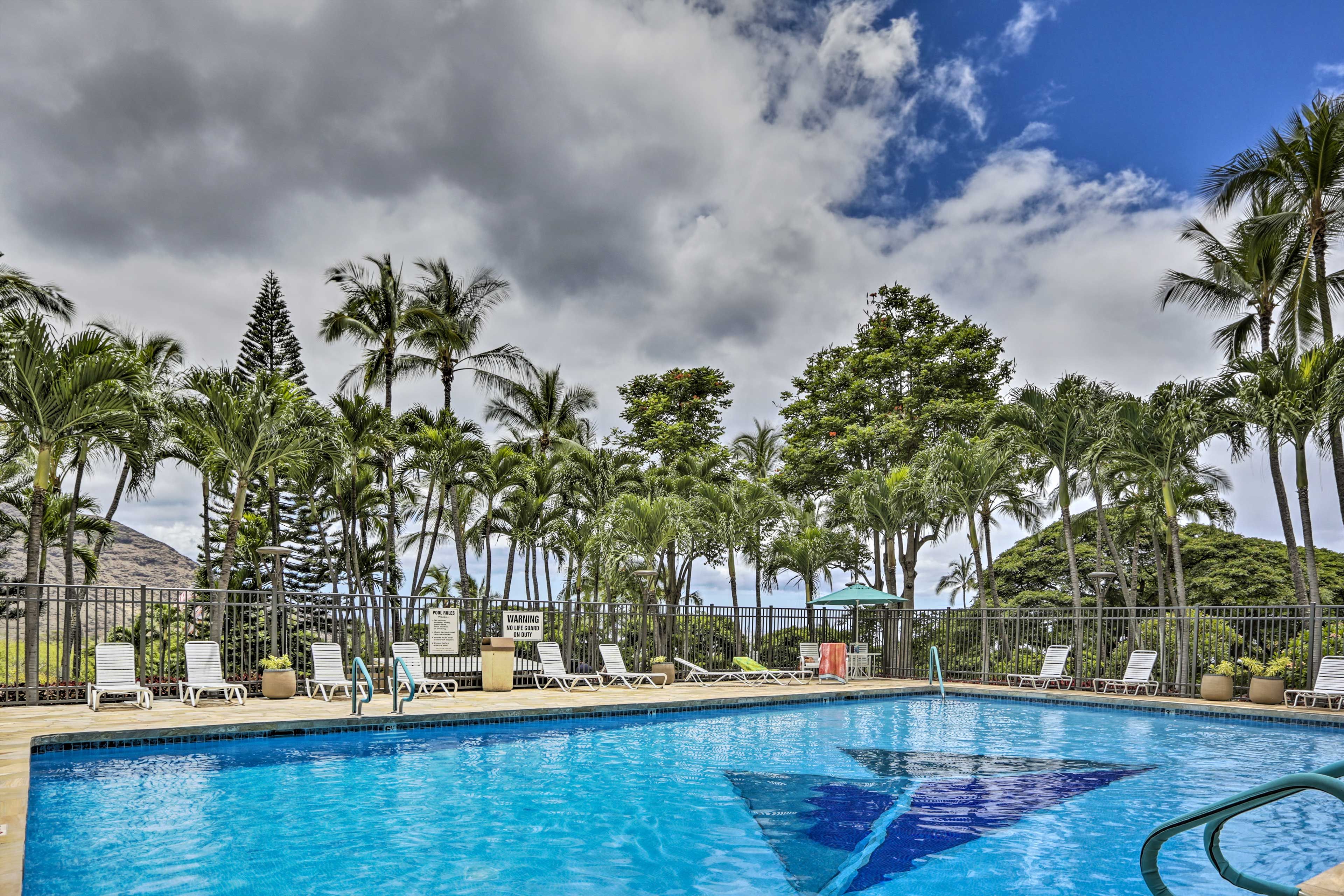 Makaha Valley Towers | Gated Community | Community Pool Access
