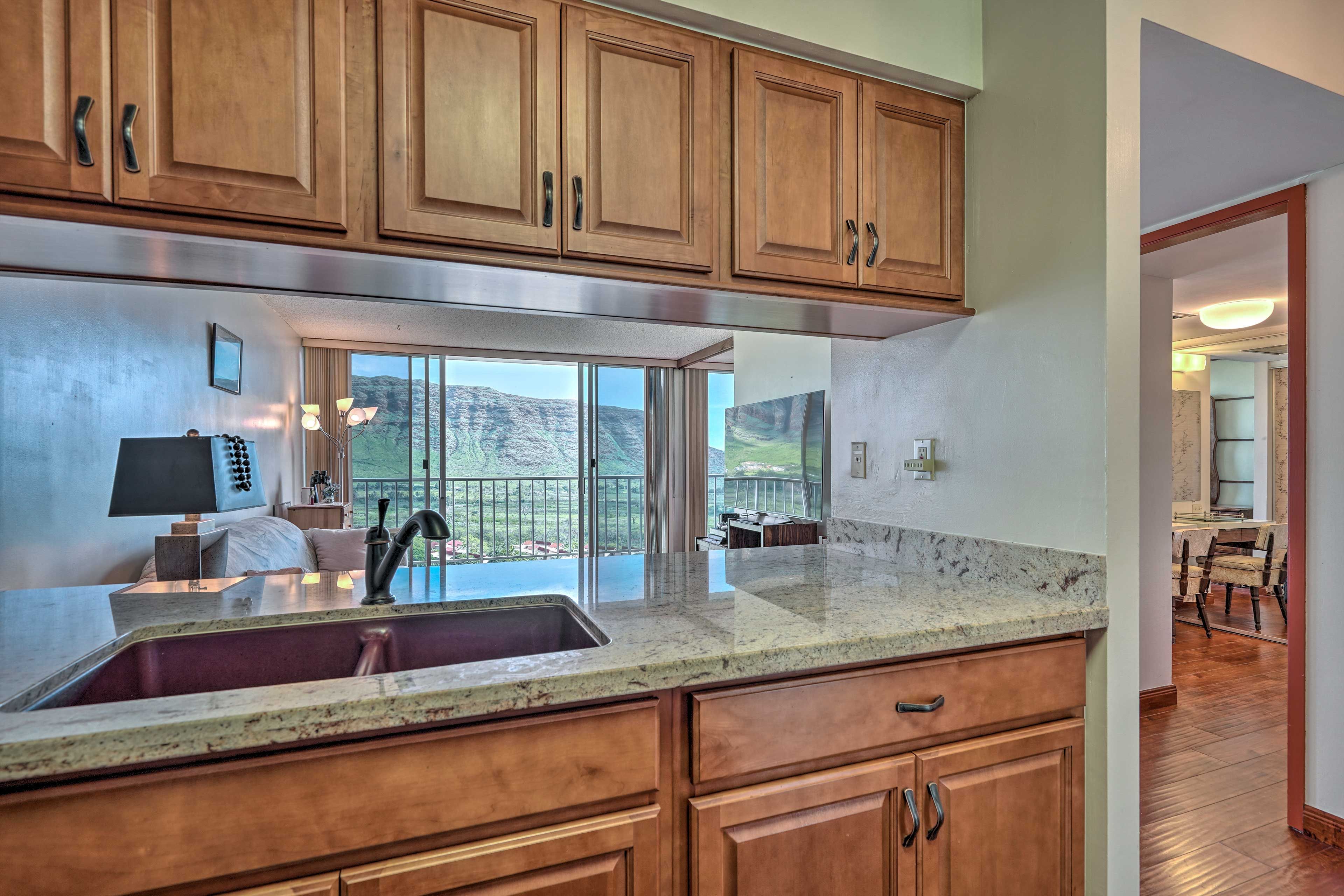 Well Equipped Kitchen | Trash Bags & Paper Towels