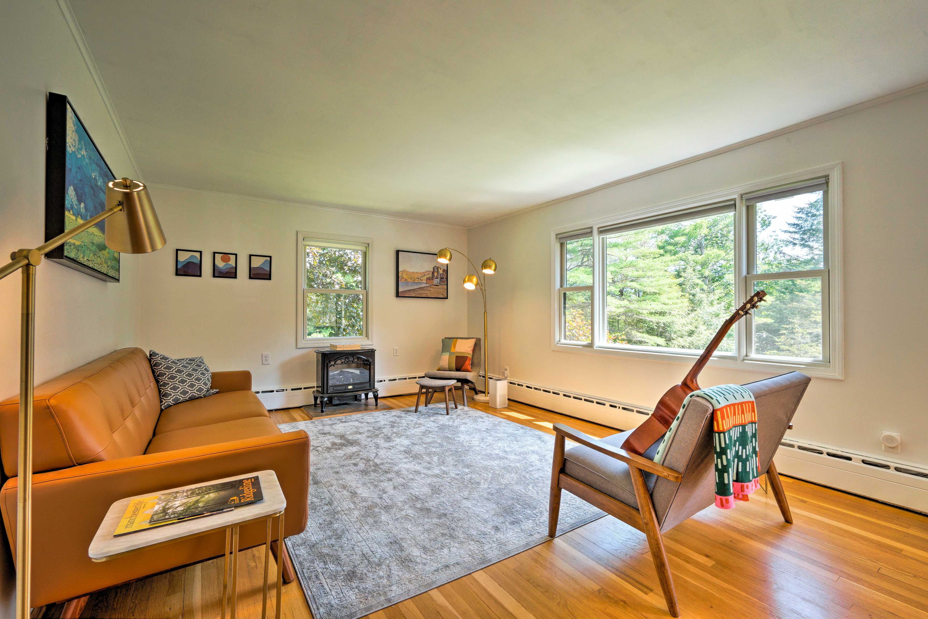Manchester Center Vacation Rental | 3BR | 1.5BA | 1,600 Sq Ft | Stairs Required