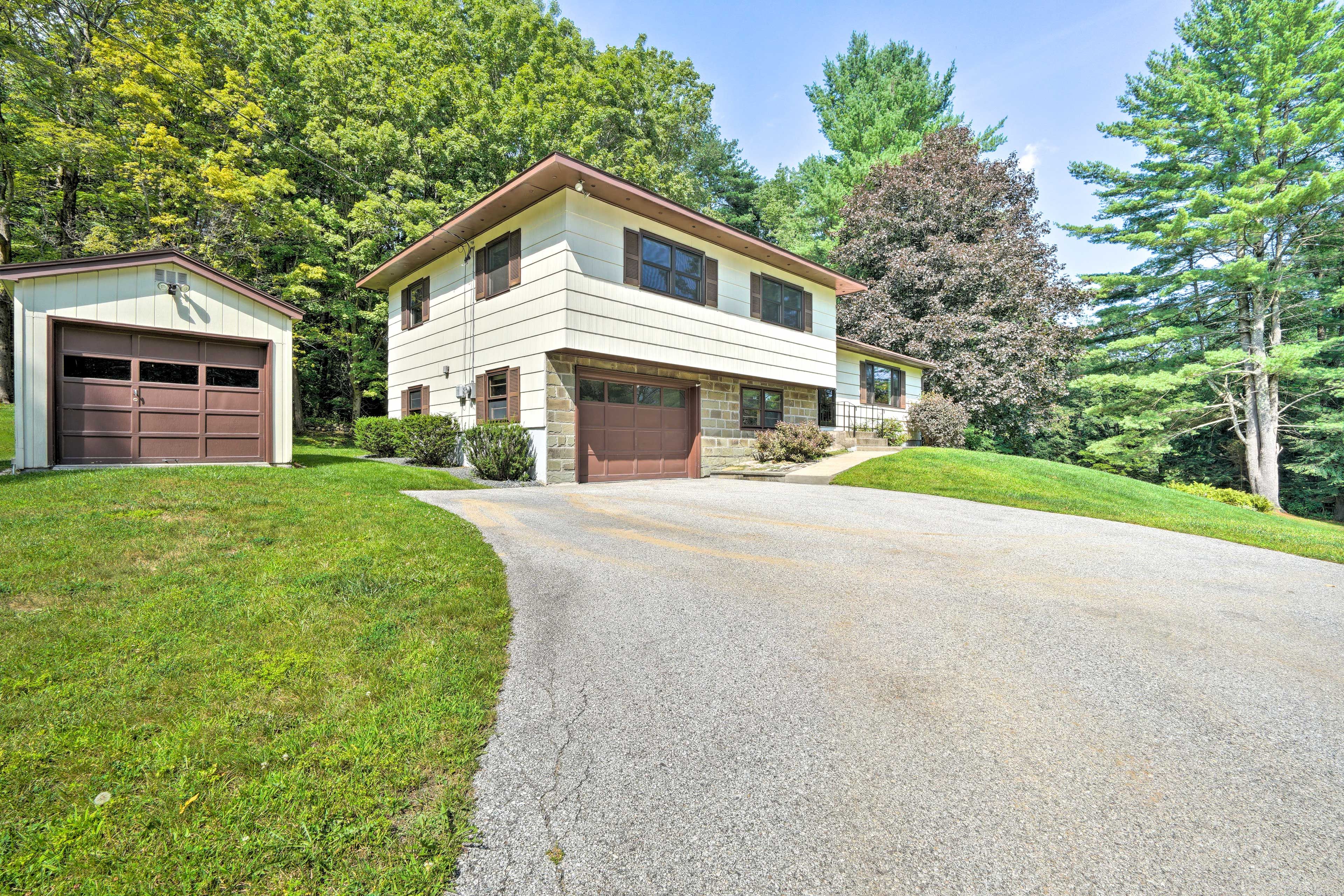 Home Exterior | Driveway Parking (4 Vehicles)
