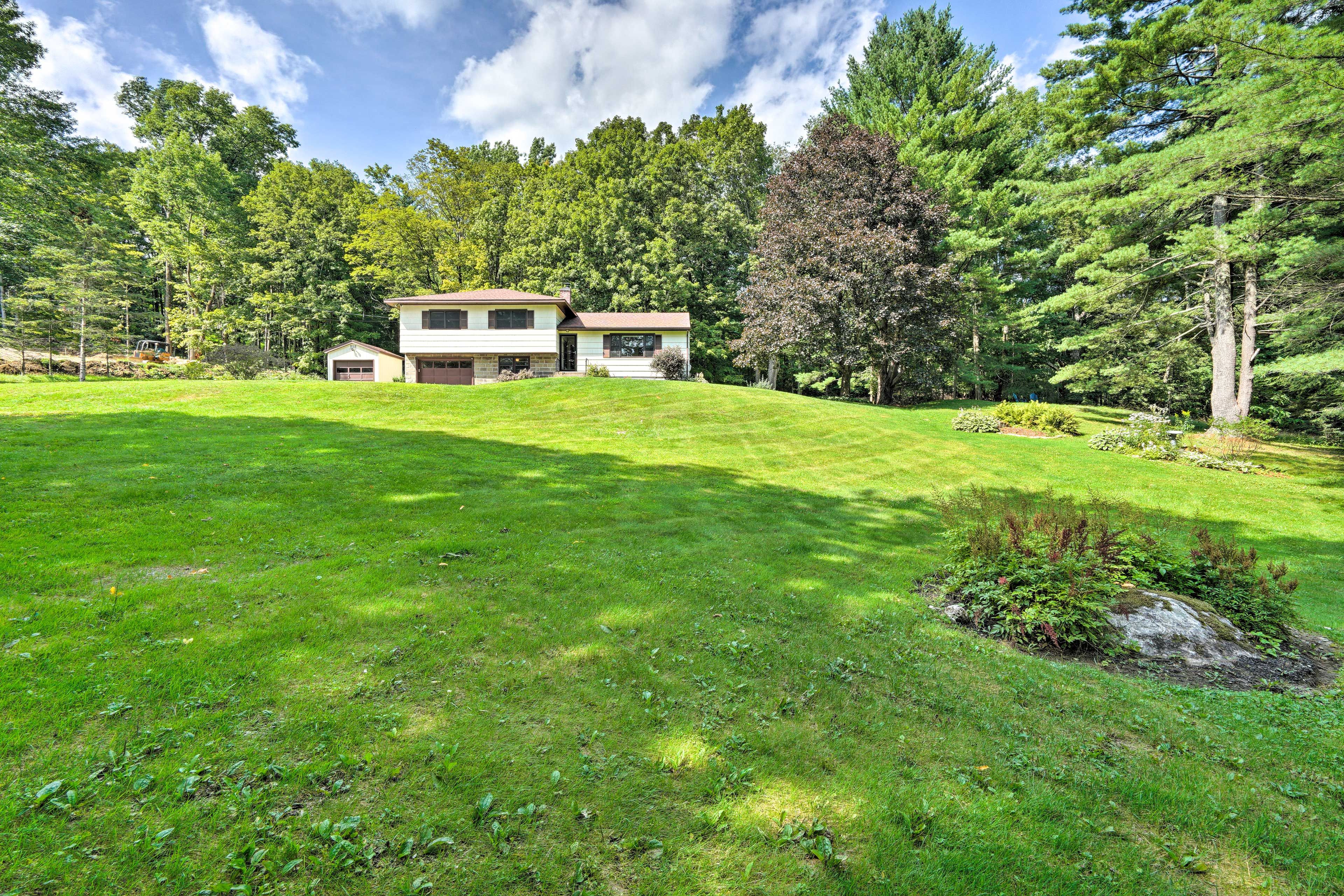 Home Exterior | Spacious Backyard