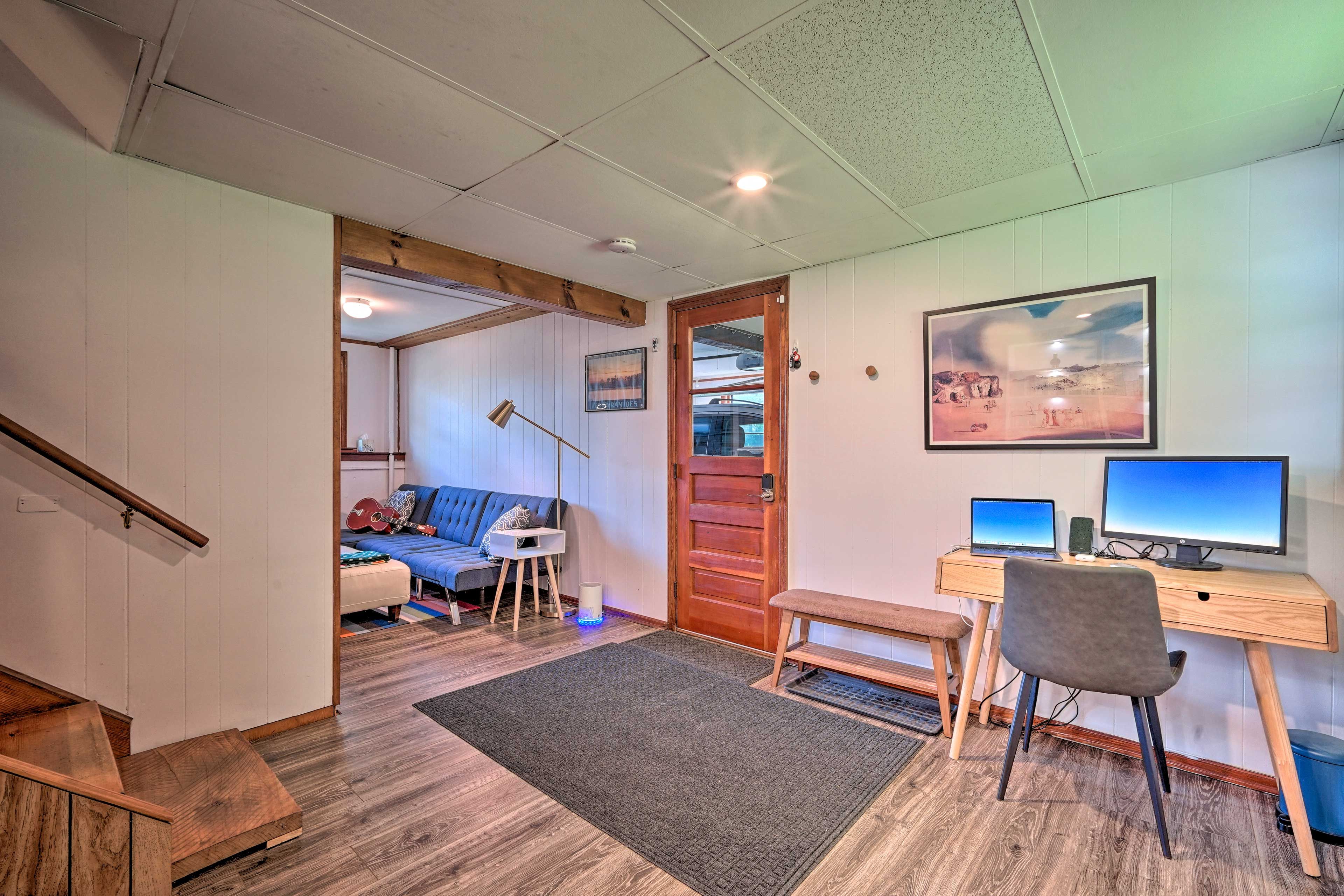 Basement | Laptop-Friendly Workspace