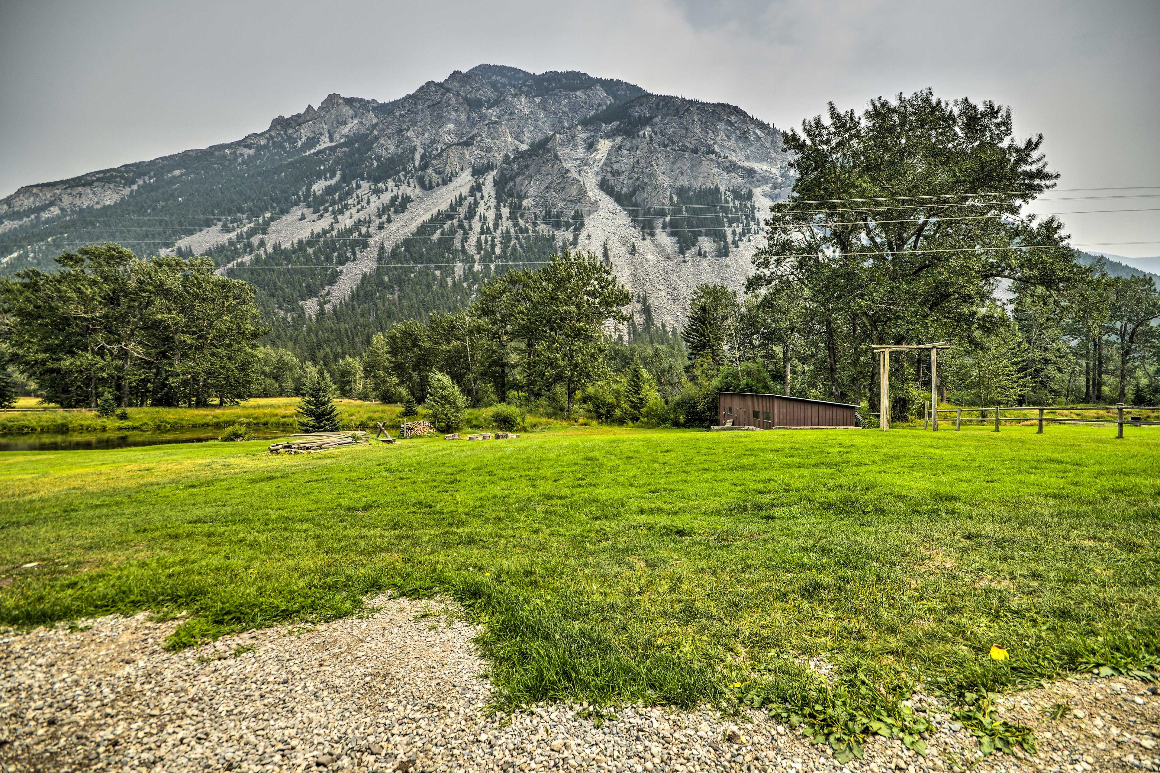 Backyard Views | On-Site Fly Fishing & Hiking