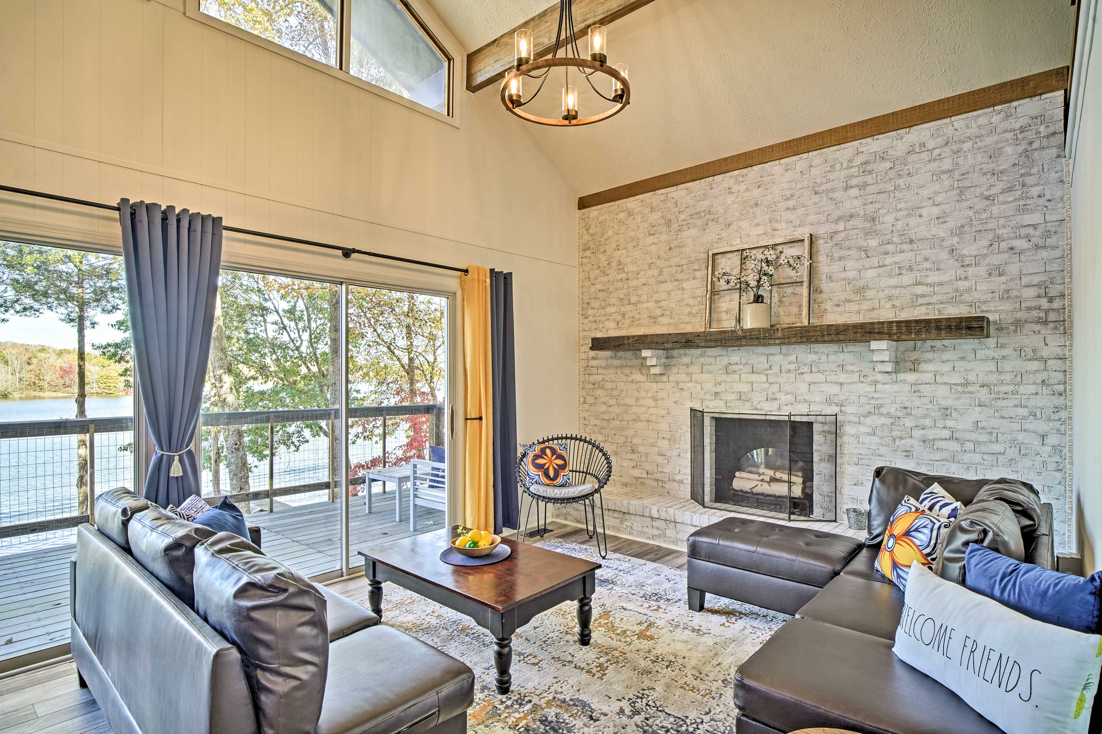 Living Room | Central Heating & A/C