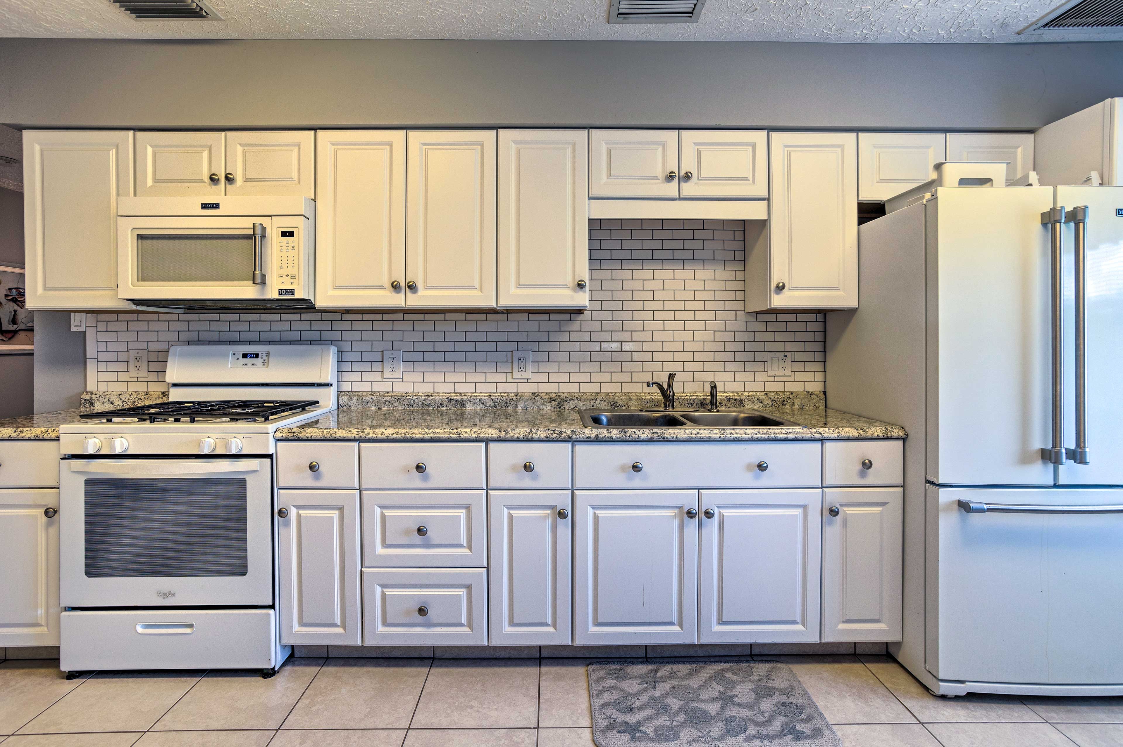Well-Equipped Kitchen