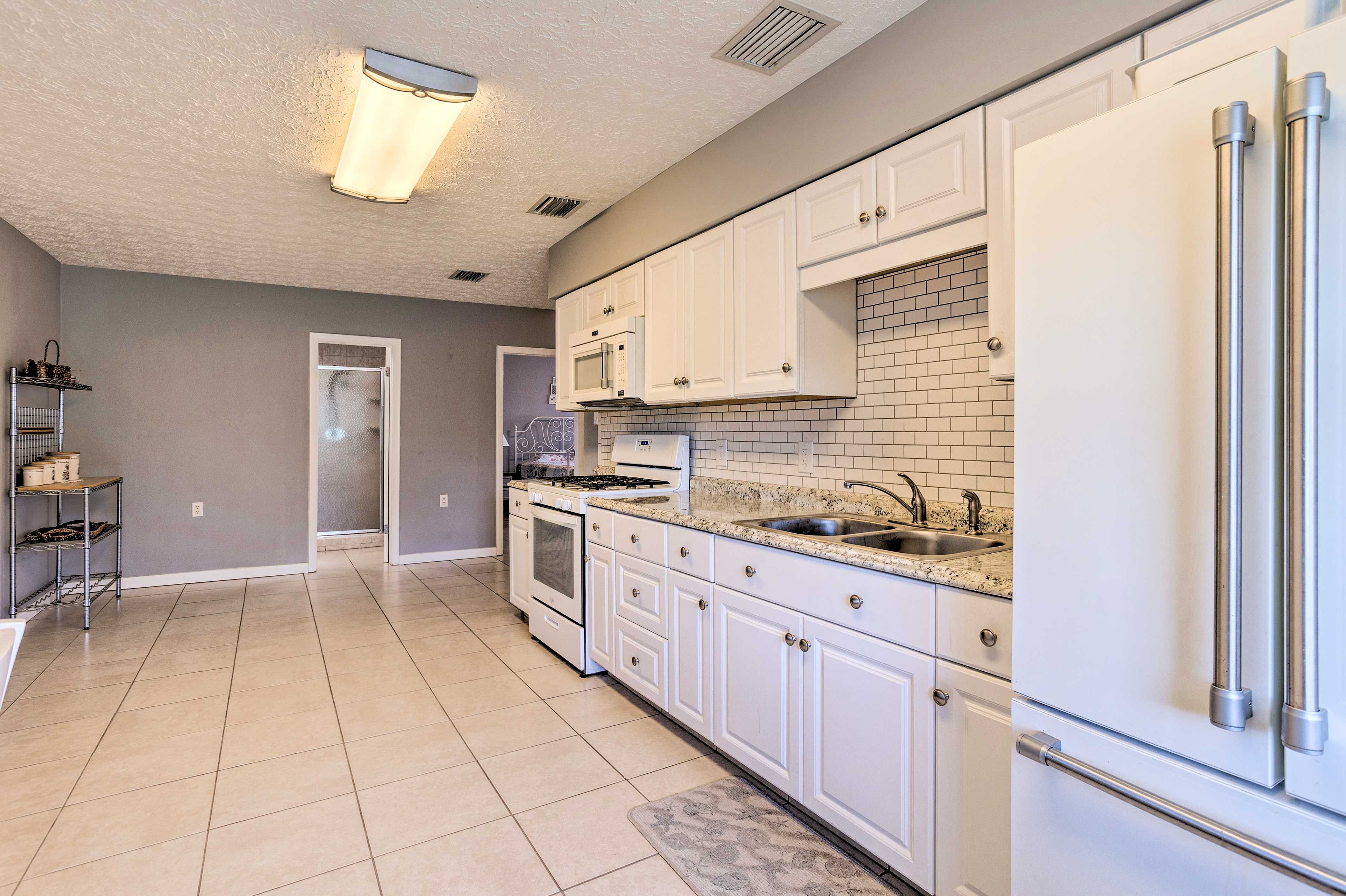 Well-Equipped Kitchen
