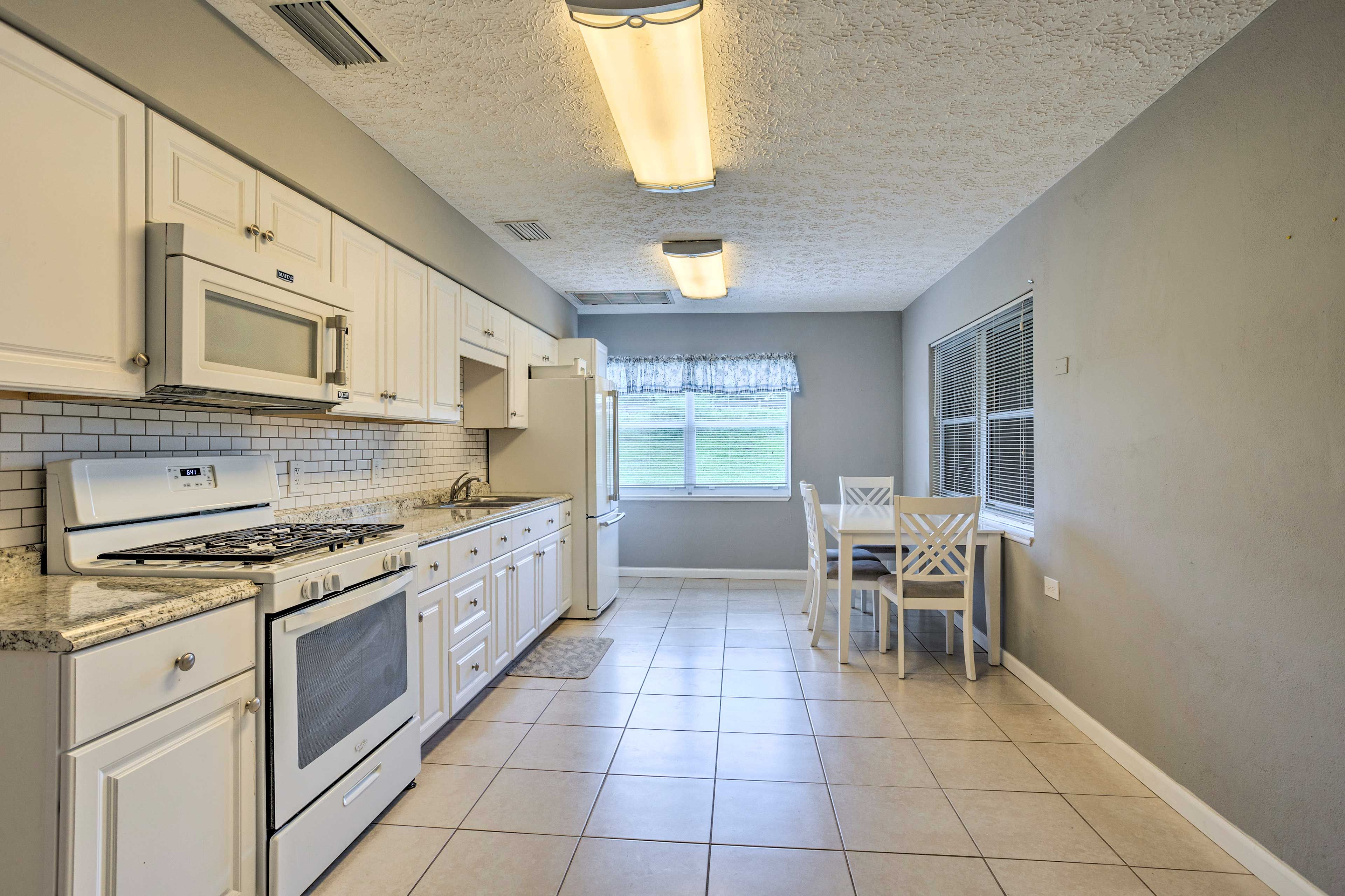 Well-Equipped Kitchen