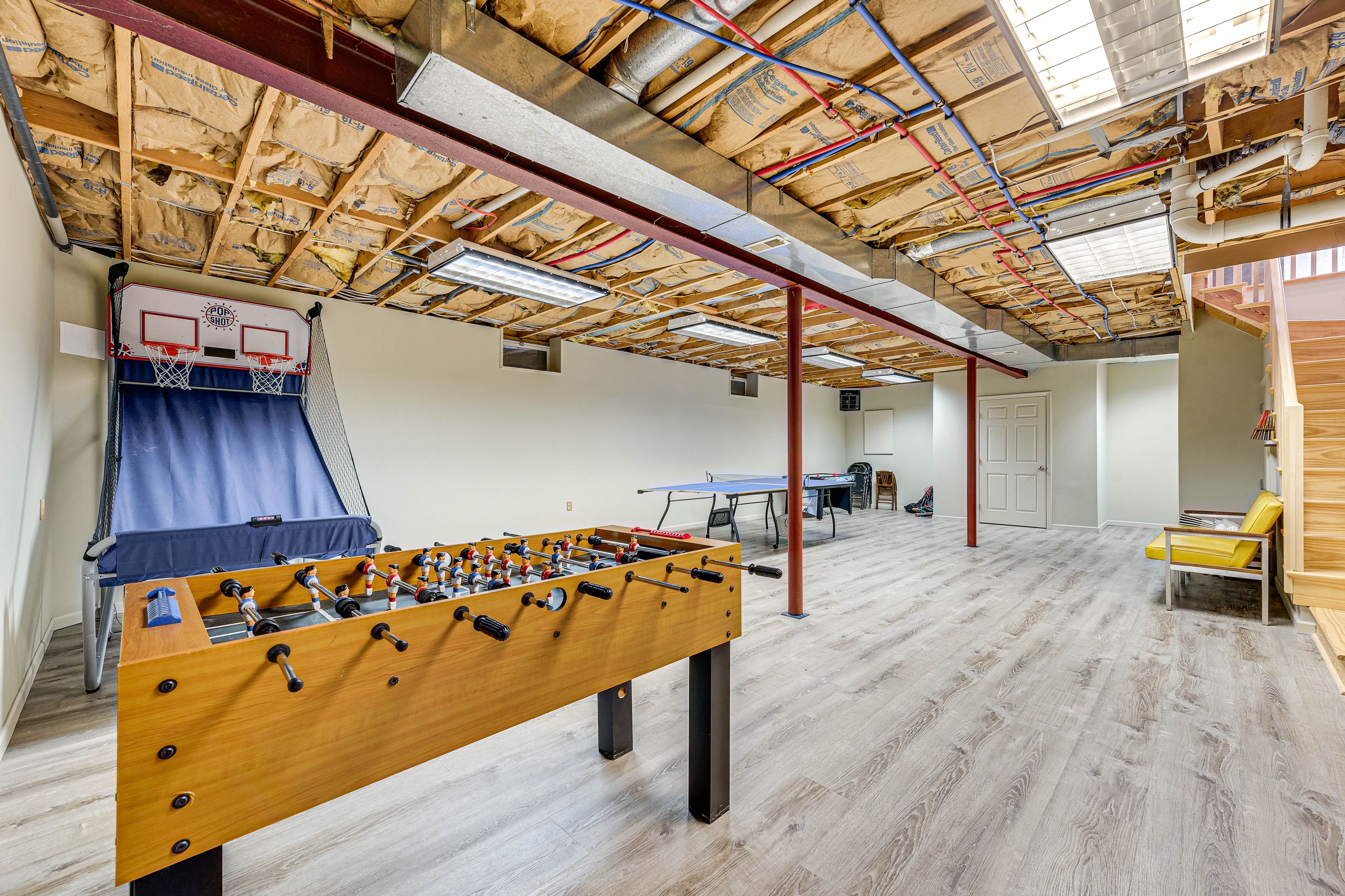 Basement | Game Room | Ping Pong | Foosball | Darts