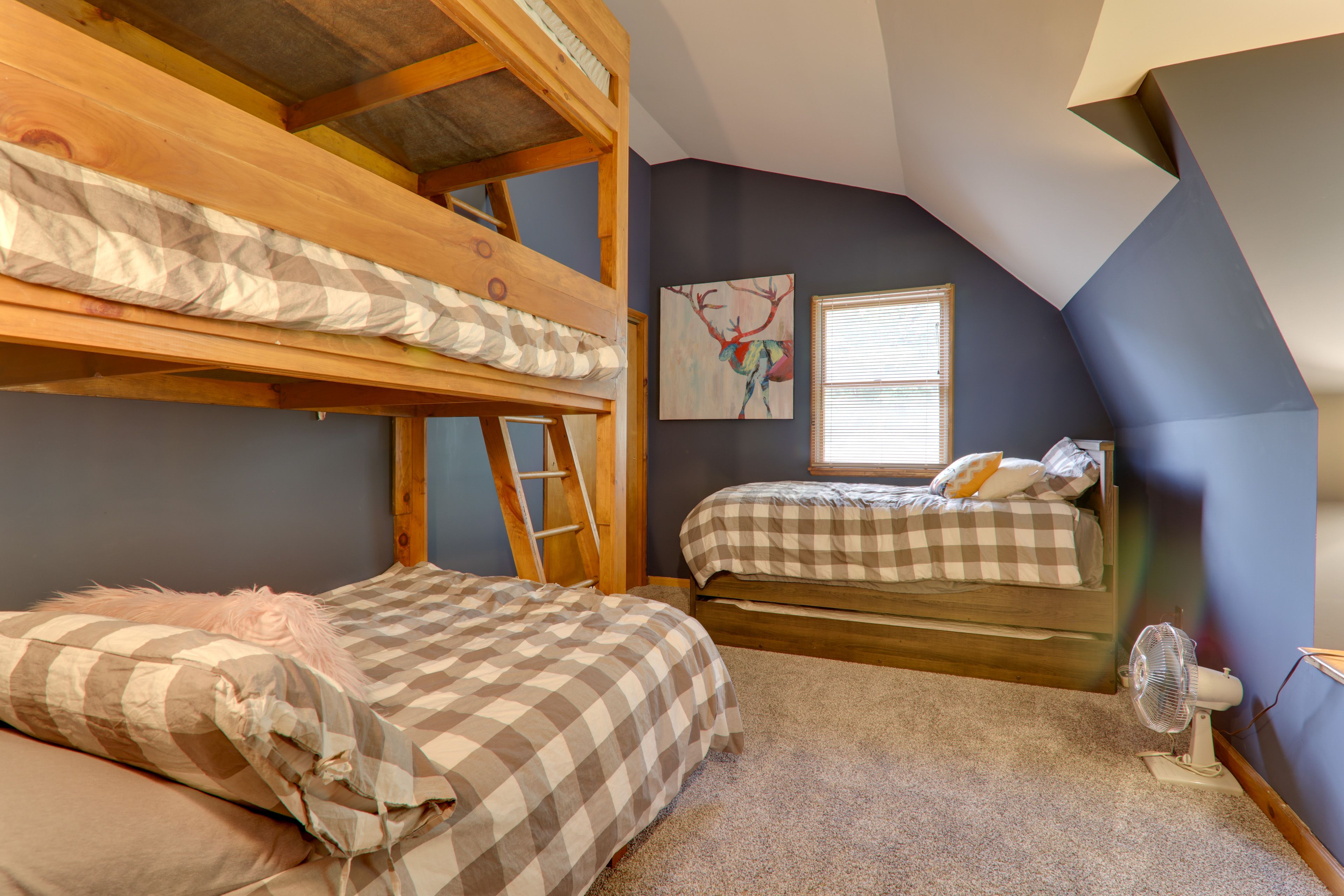 Bedroom 3 | Twin/Twin/Full Bunk Bed | Twin Bed w/ Twin Trundle | 2nd Floor