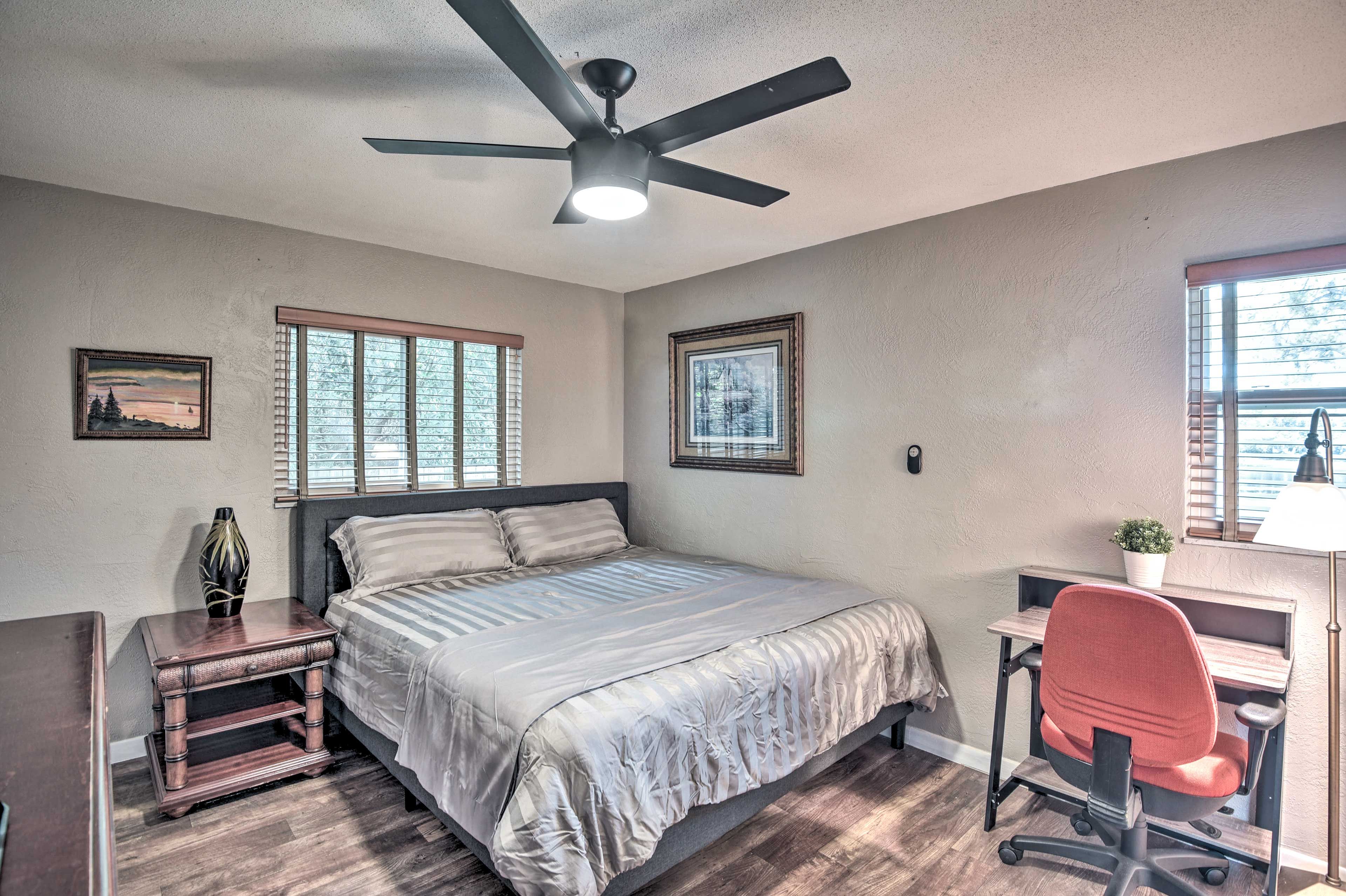 Bedroom 1 | King Bed | Linens Provided