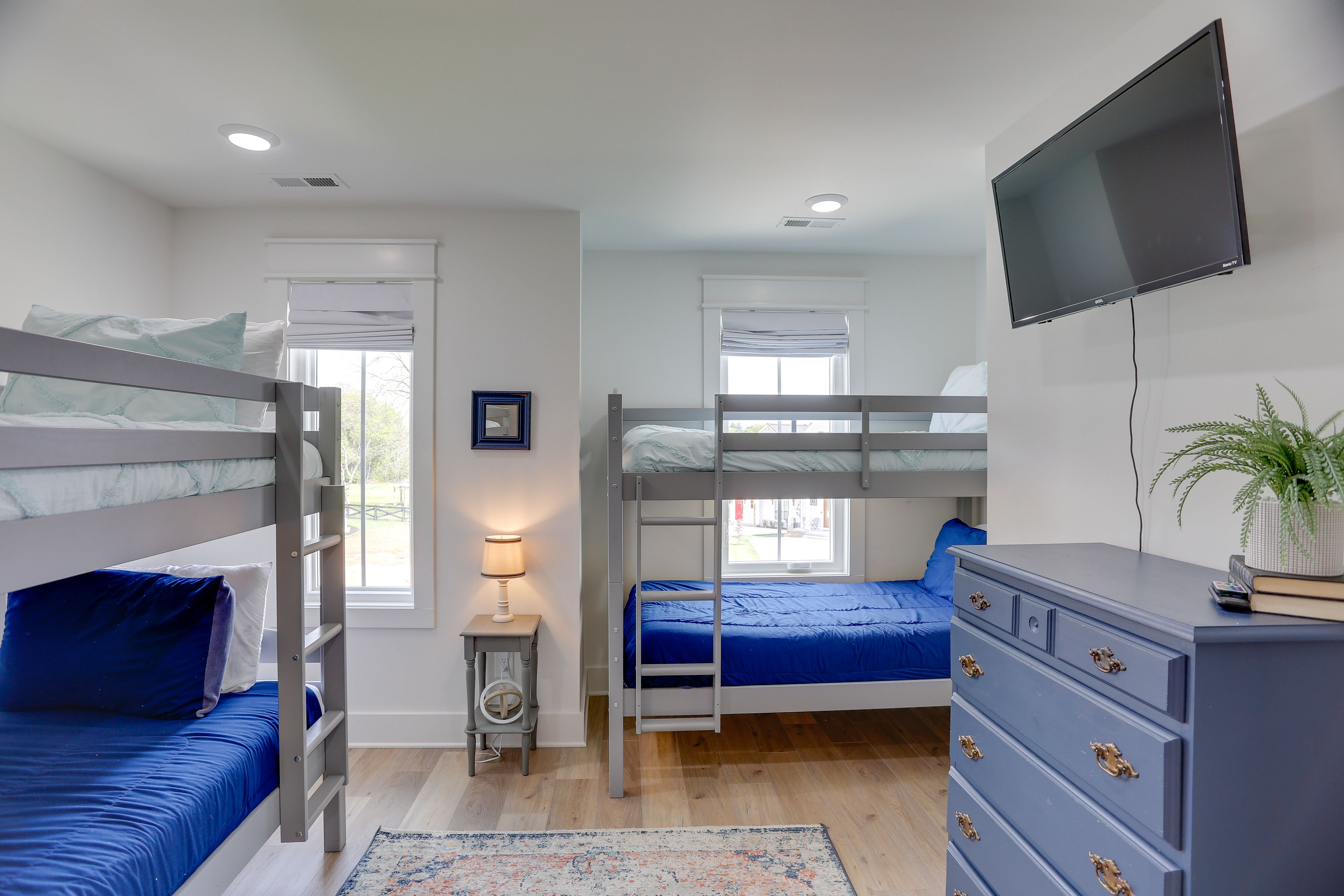 Bedroom 4 | 2 Twin Bunk Beds | 2nd Floor | Smart TV
