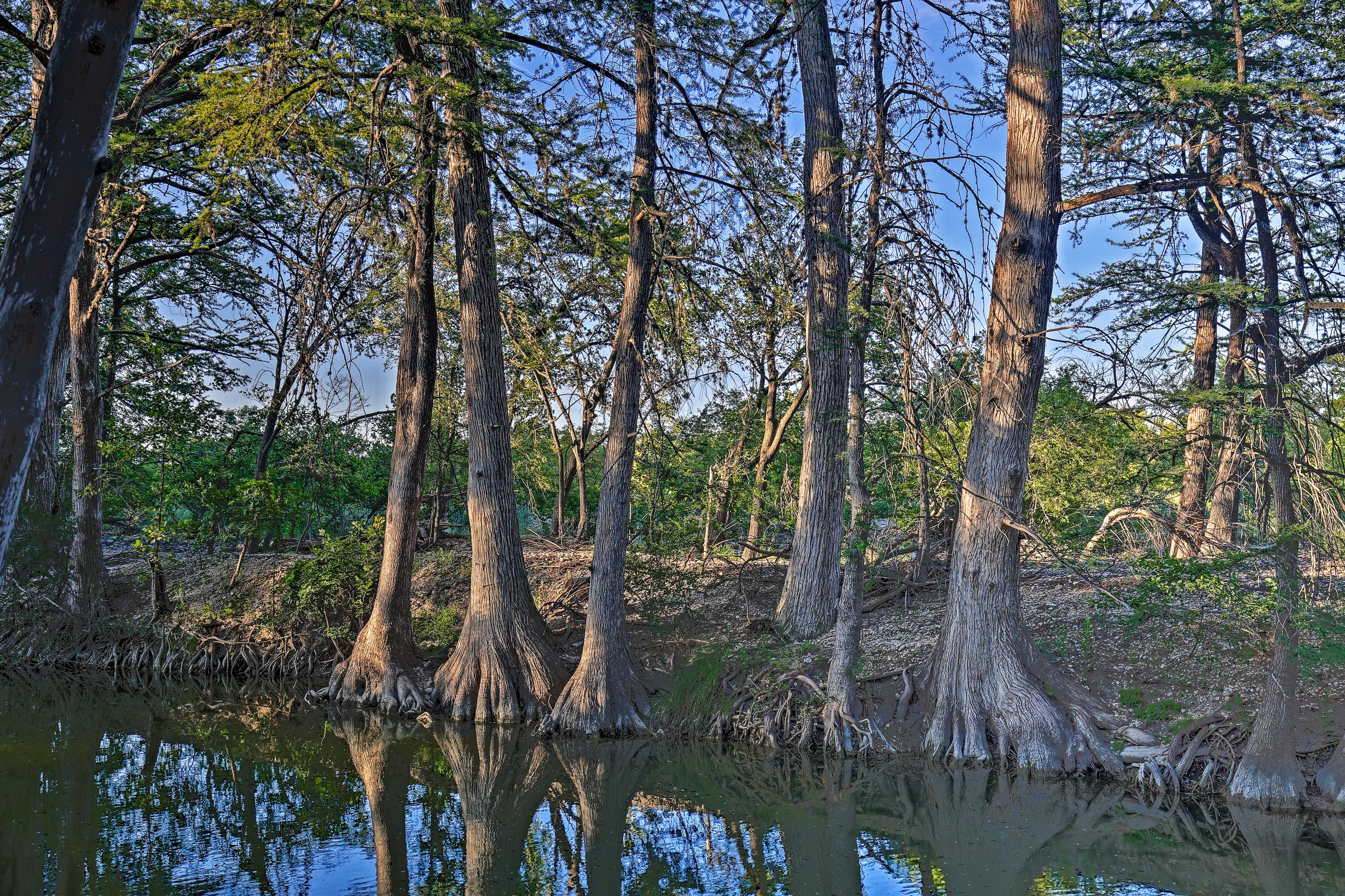 Located on Guadalupe River