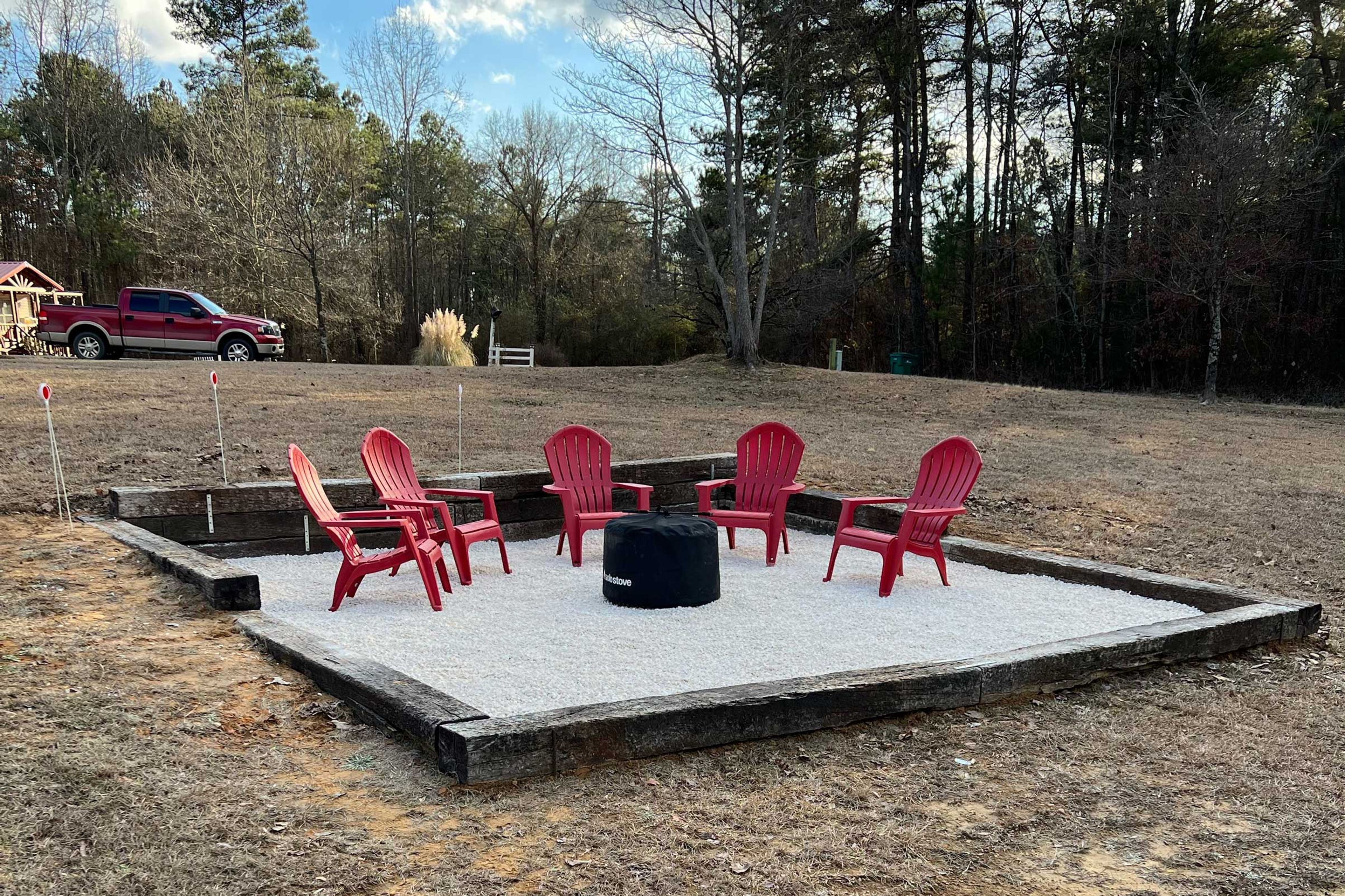Private Yard | 1/2 Acre | Fire Pit
