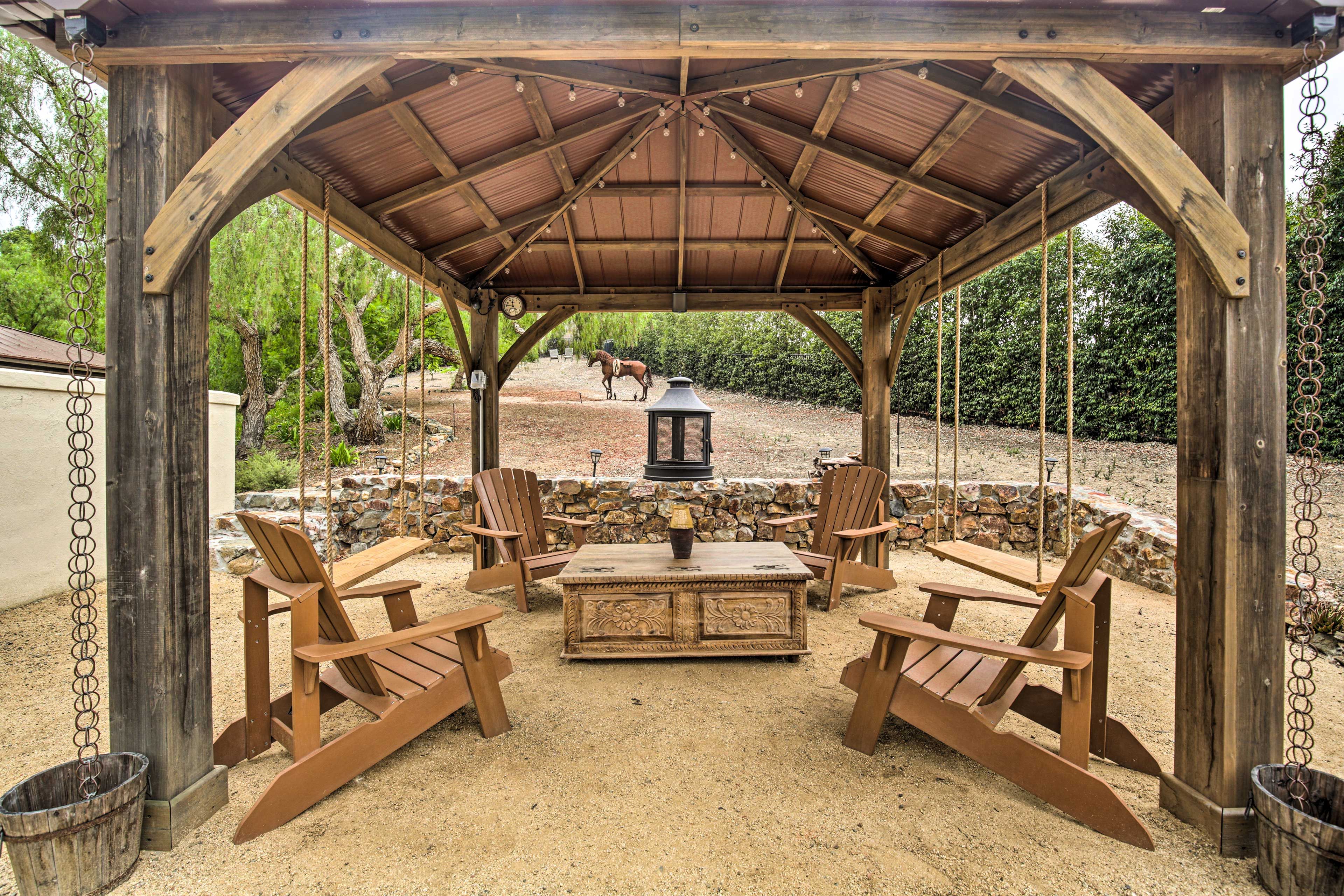 Rancho Santa Fe Vacation Rental | 1BR | 1BA | Step-Free Access | 450 Sq Ft