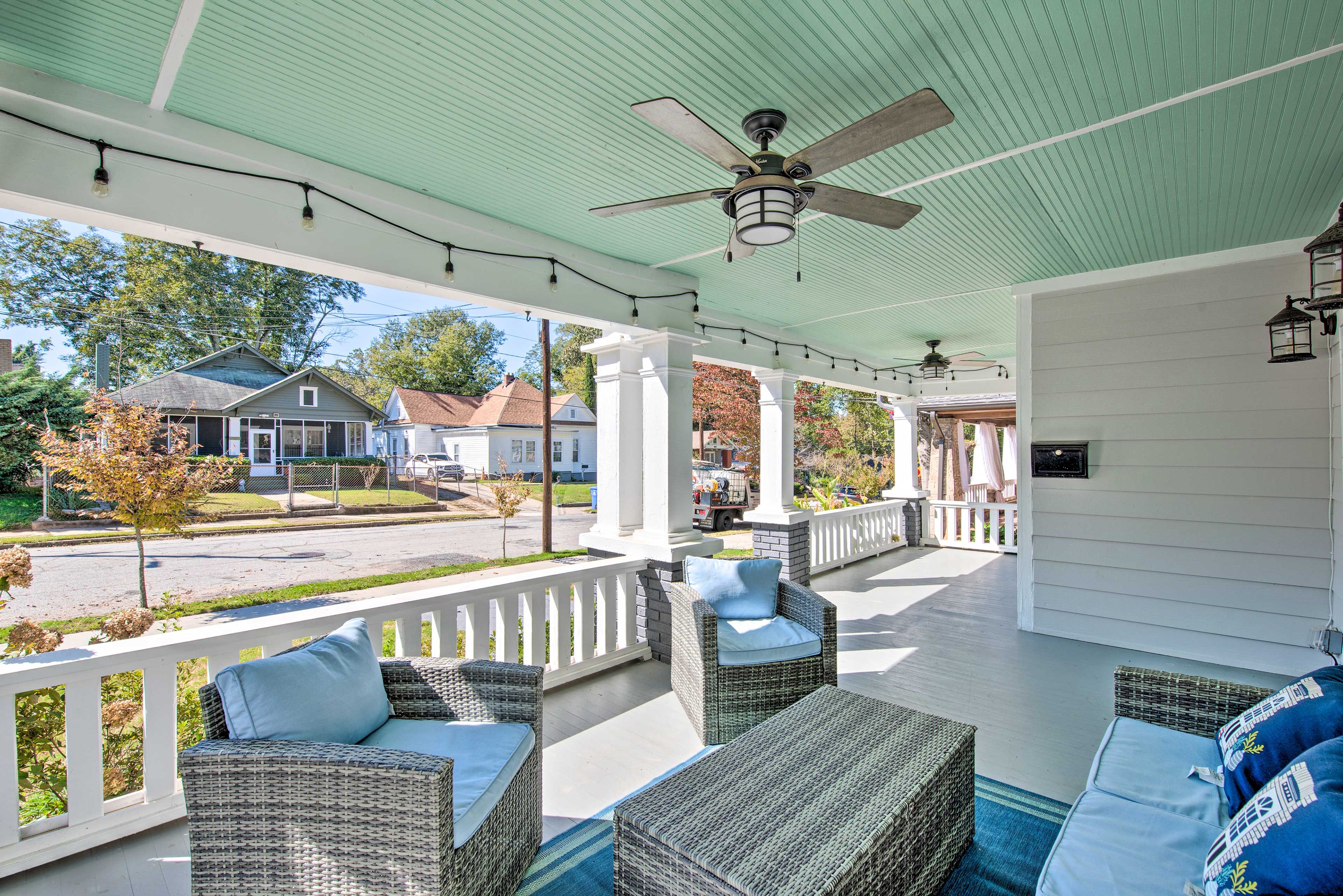 Covered Porch | Single-Story Home
