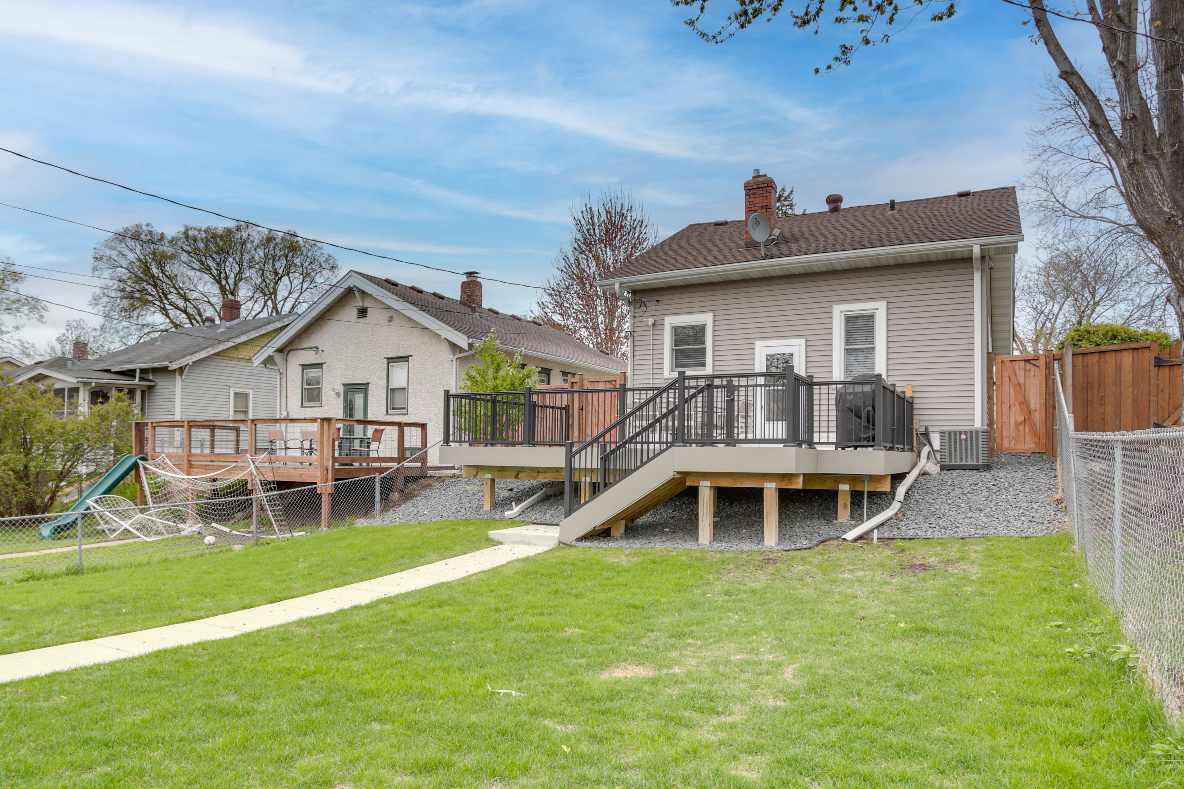 Private Backyard Area
