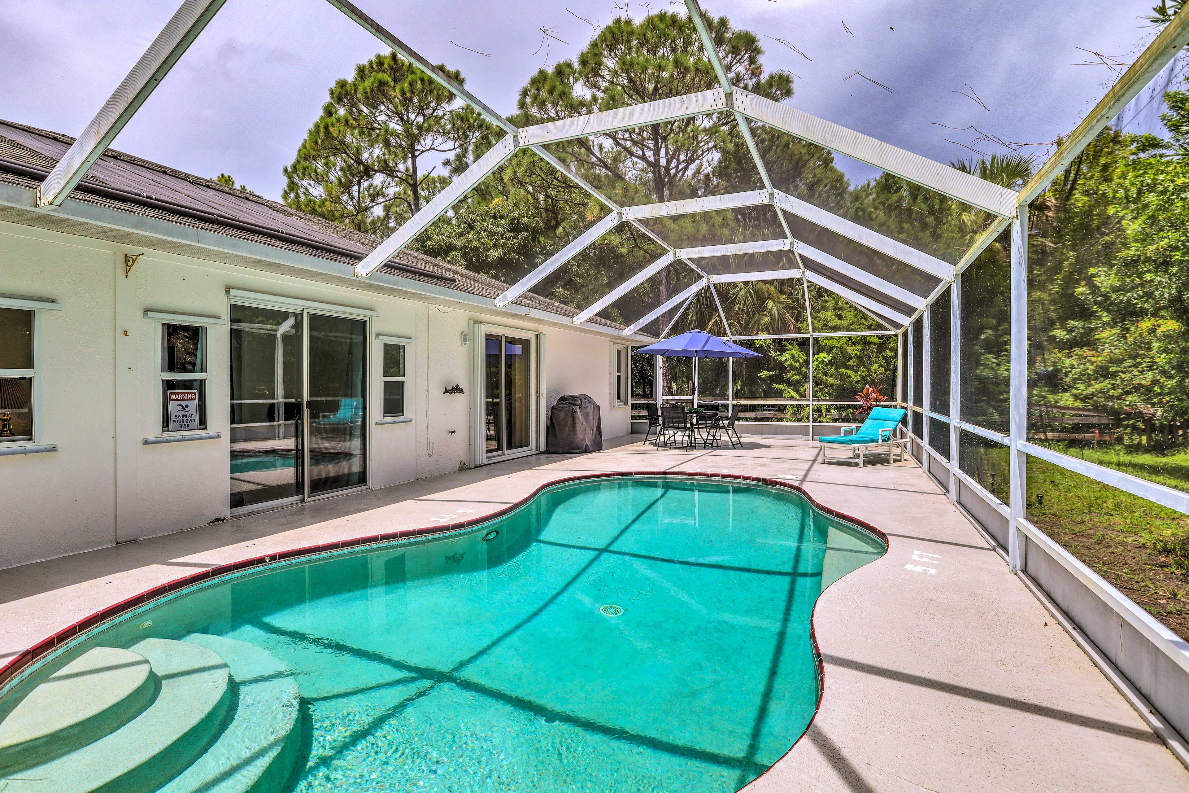 Sebastian Vacation Rental | 4BR | 2BA | 1,700 Sq Ft | Step-Free Access